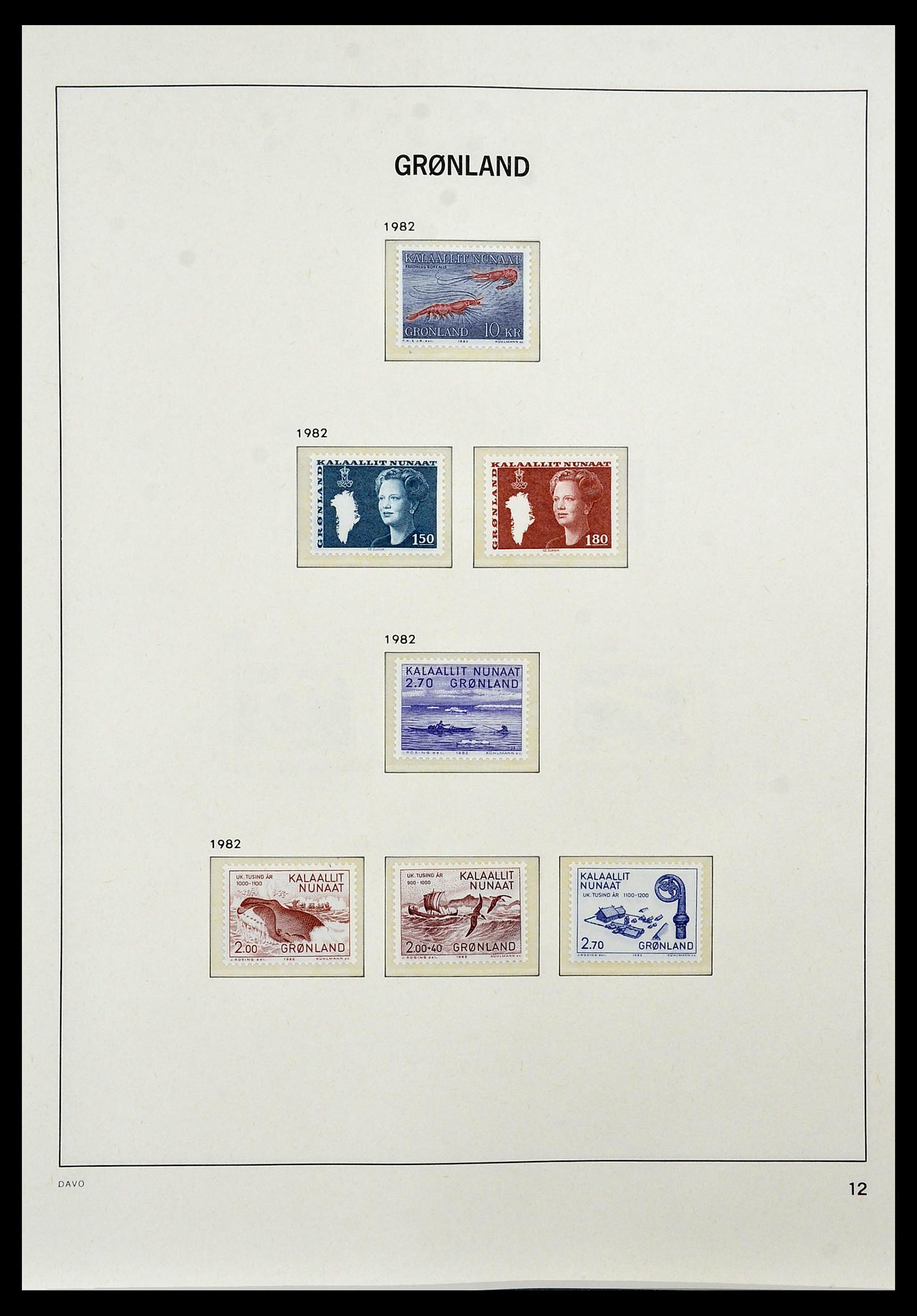 34448 118 - Postzegelverzameling 34448 Denemarken 1851-1999.