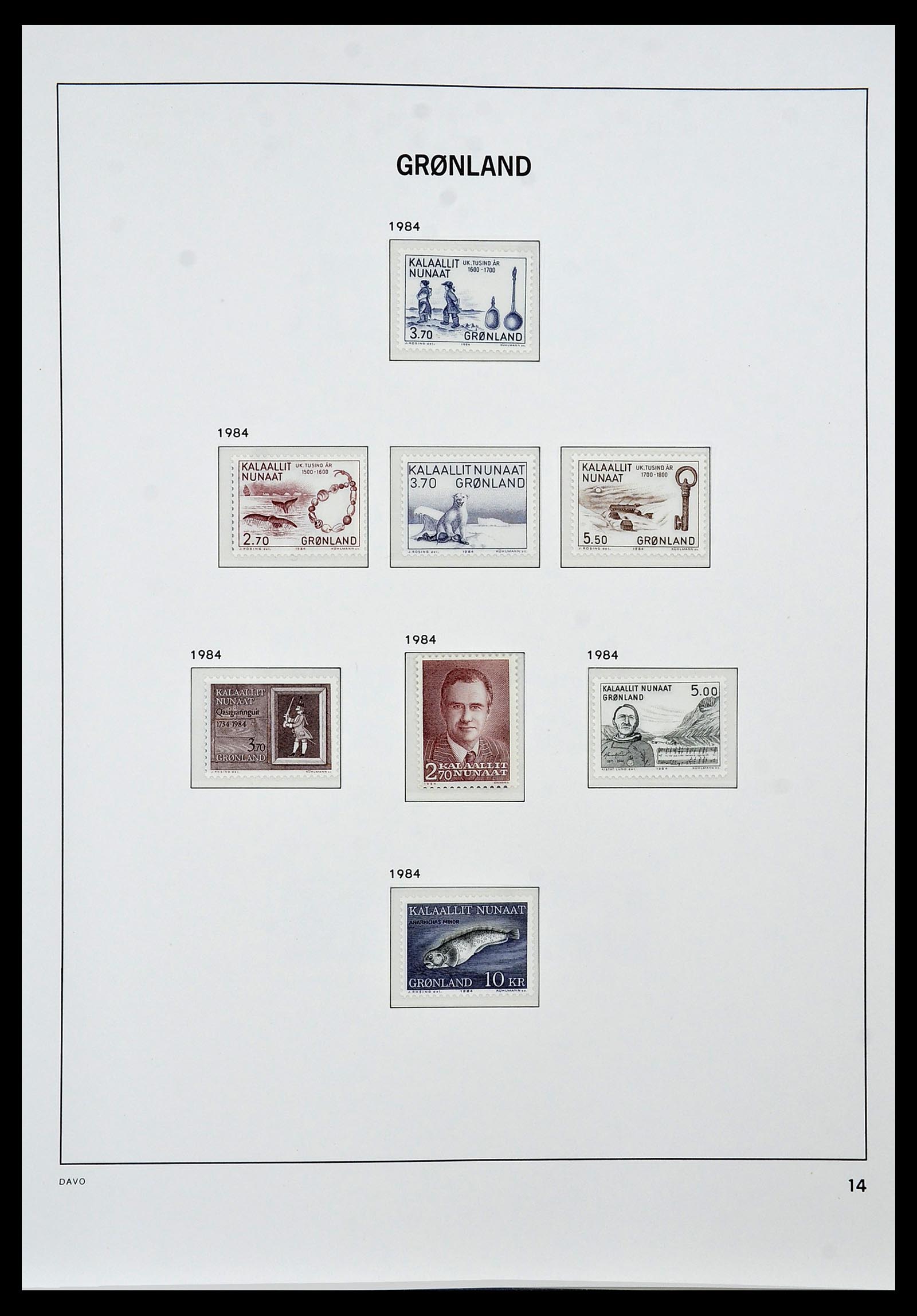 34448 120 - Postzegelverzameling 34448 Denemarken 1851-1999.