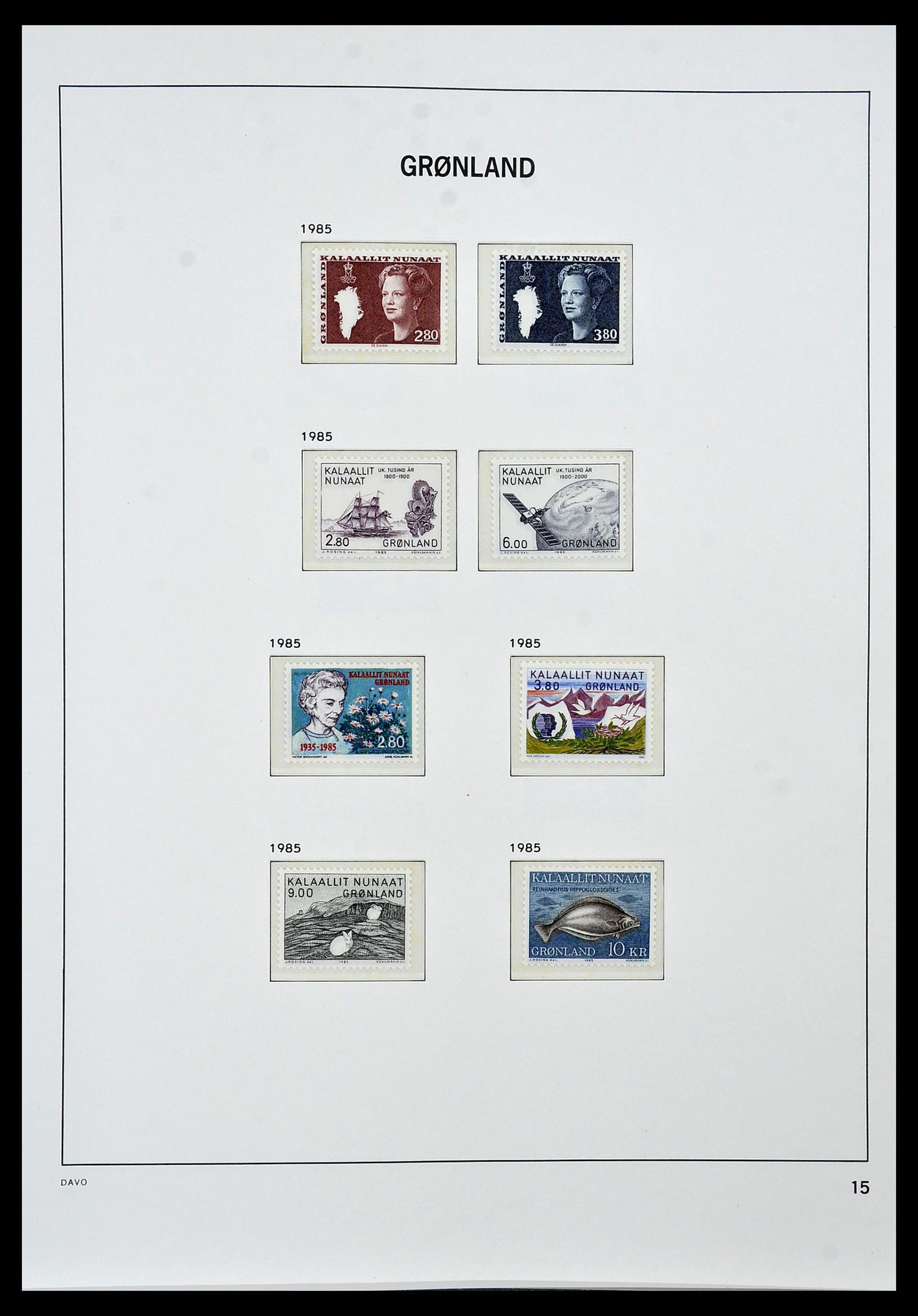 34448 121 - Postzegelverzameling 34448 Denemarken 1851-1999.