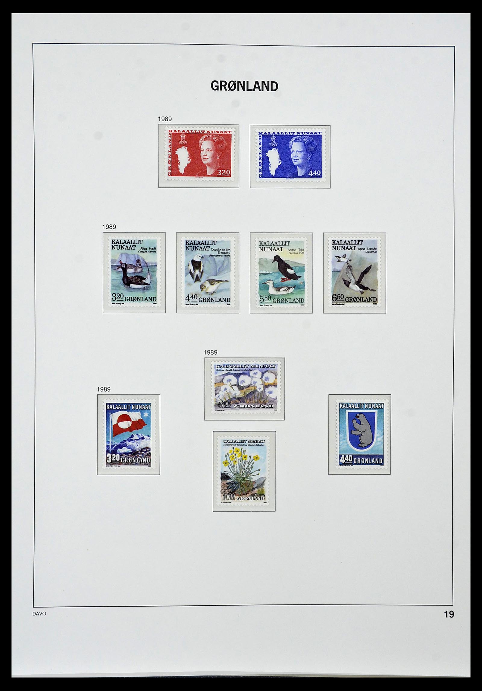 34448 125 - Postzegelverzameling 34448 Denemarken 1851-1999.