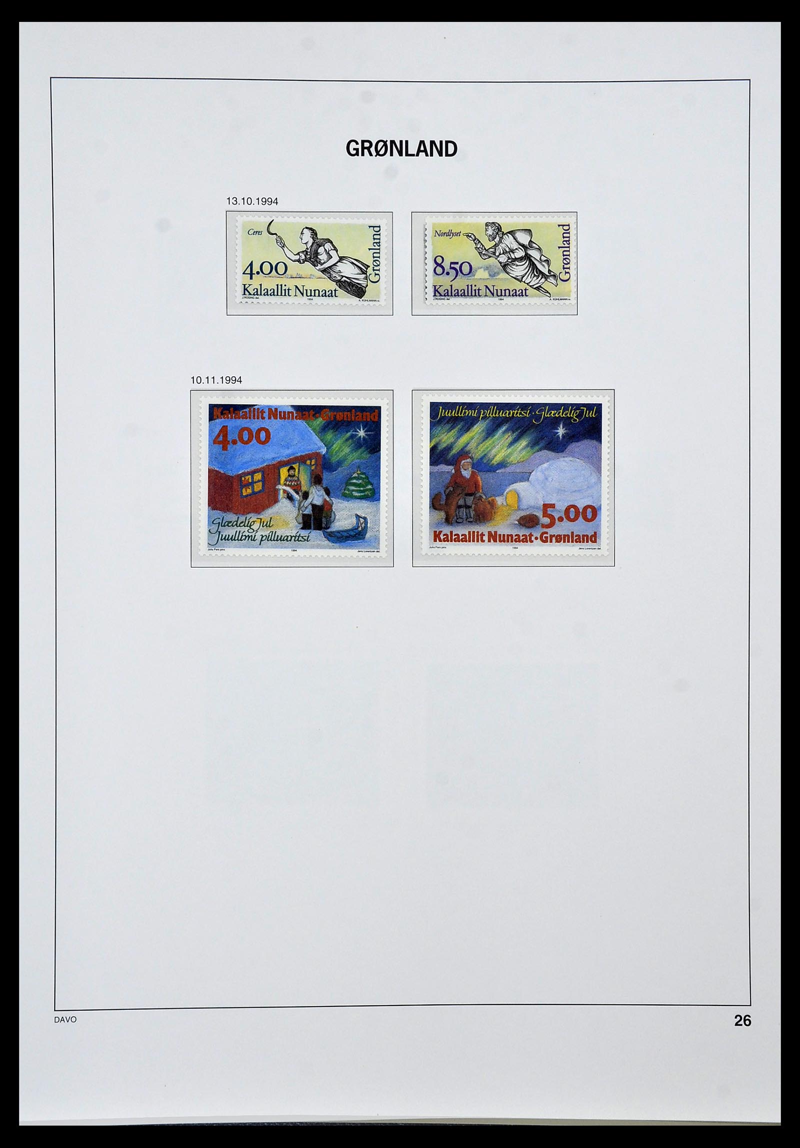 34448 132 - Postzegelverzameling 34448 Denemarken 1851-1999.