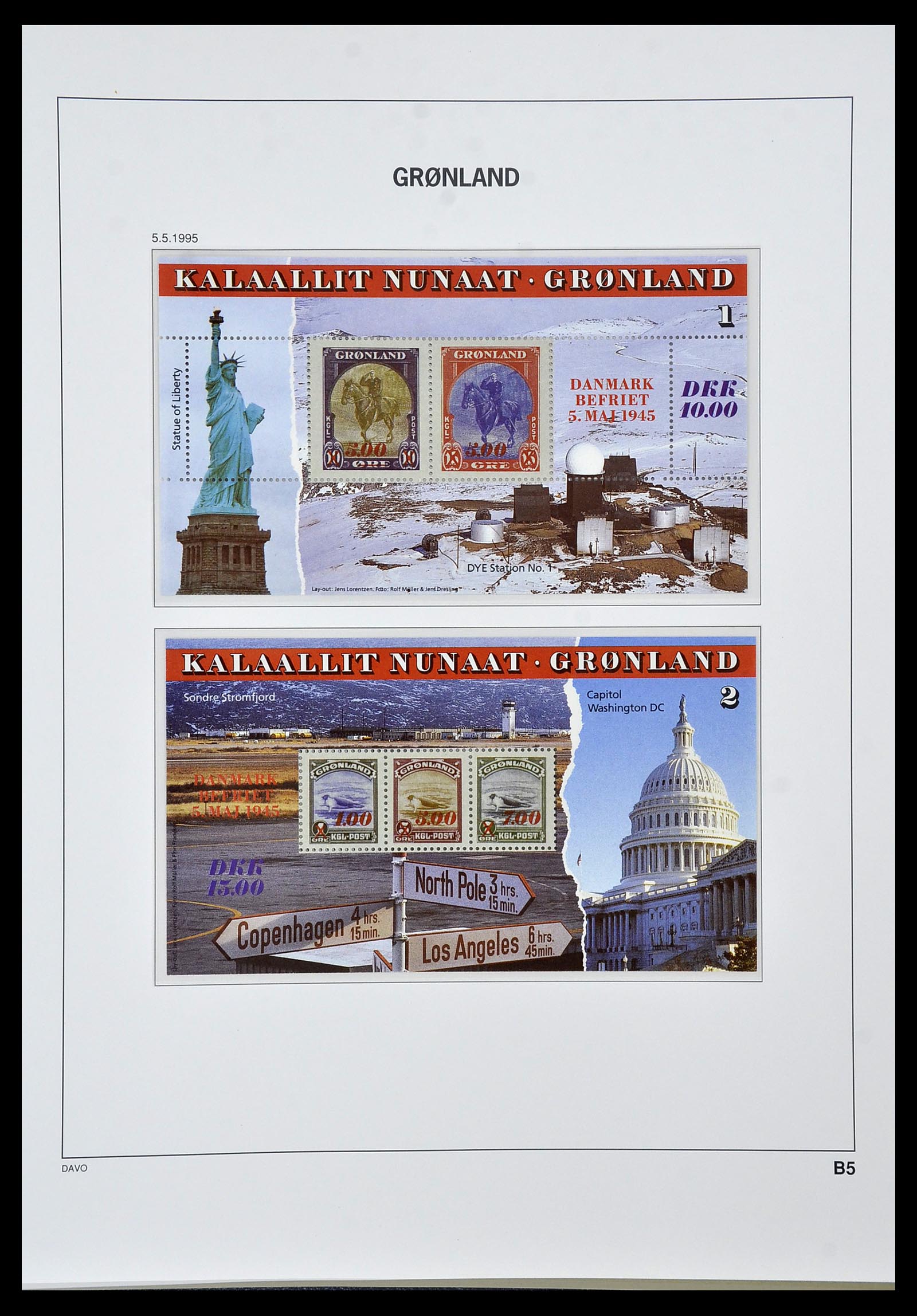 34448 147 - Postzegelverzameling 34448 Denemarken 1851-1999.