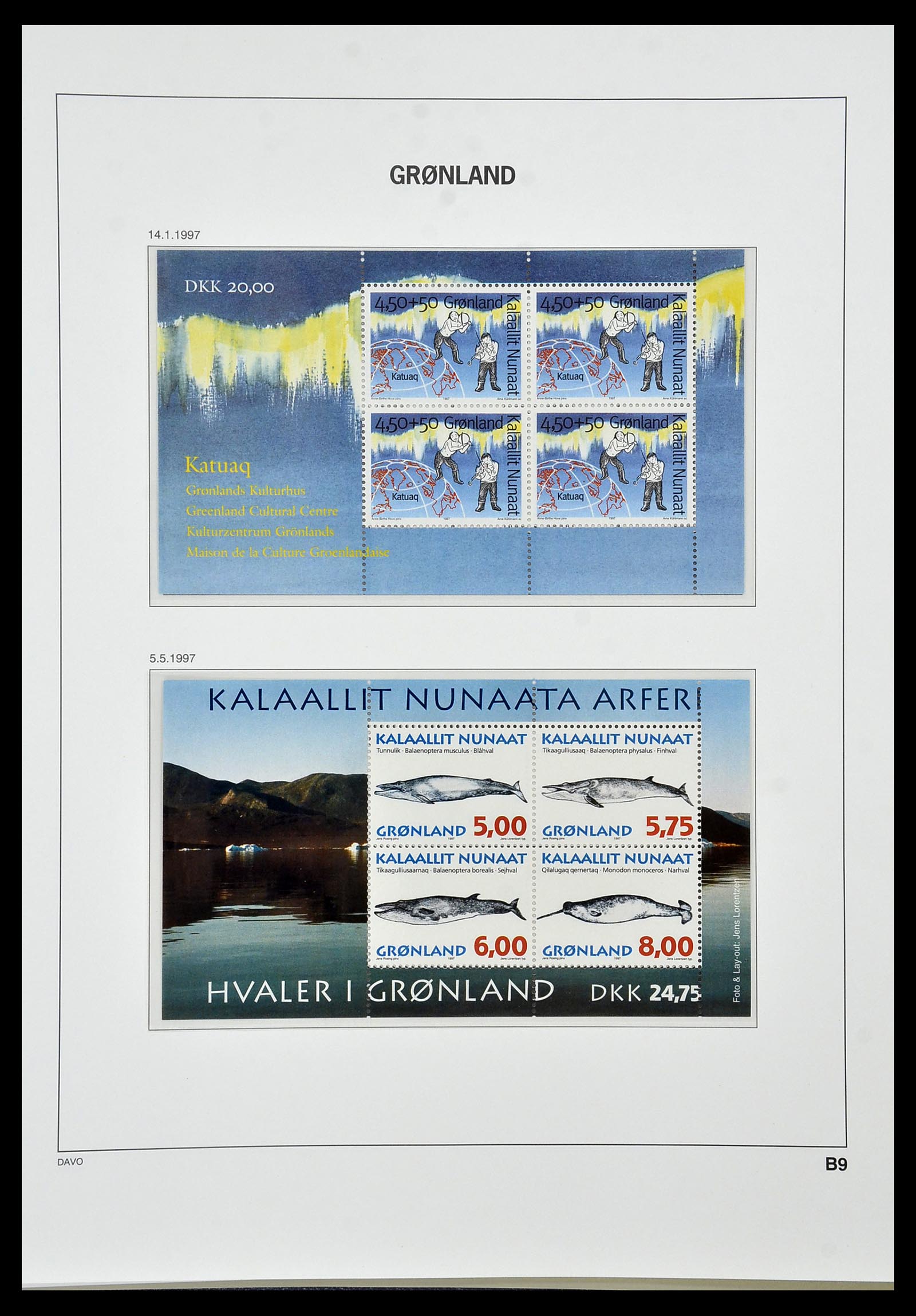 34448 152 - Postzegelverzameling 34448 Denemarken 1851-1999.