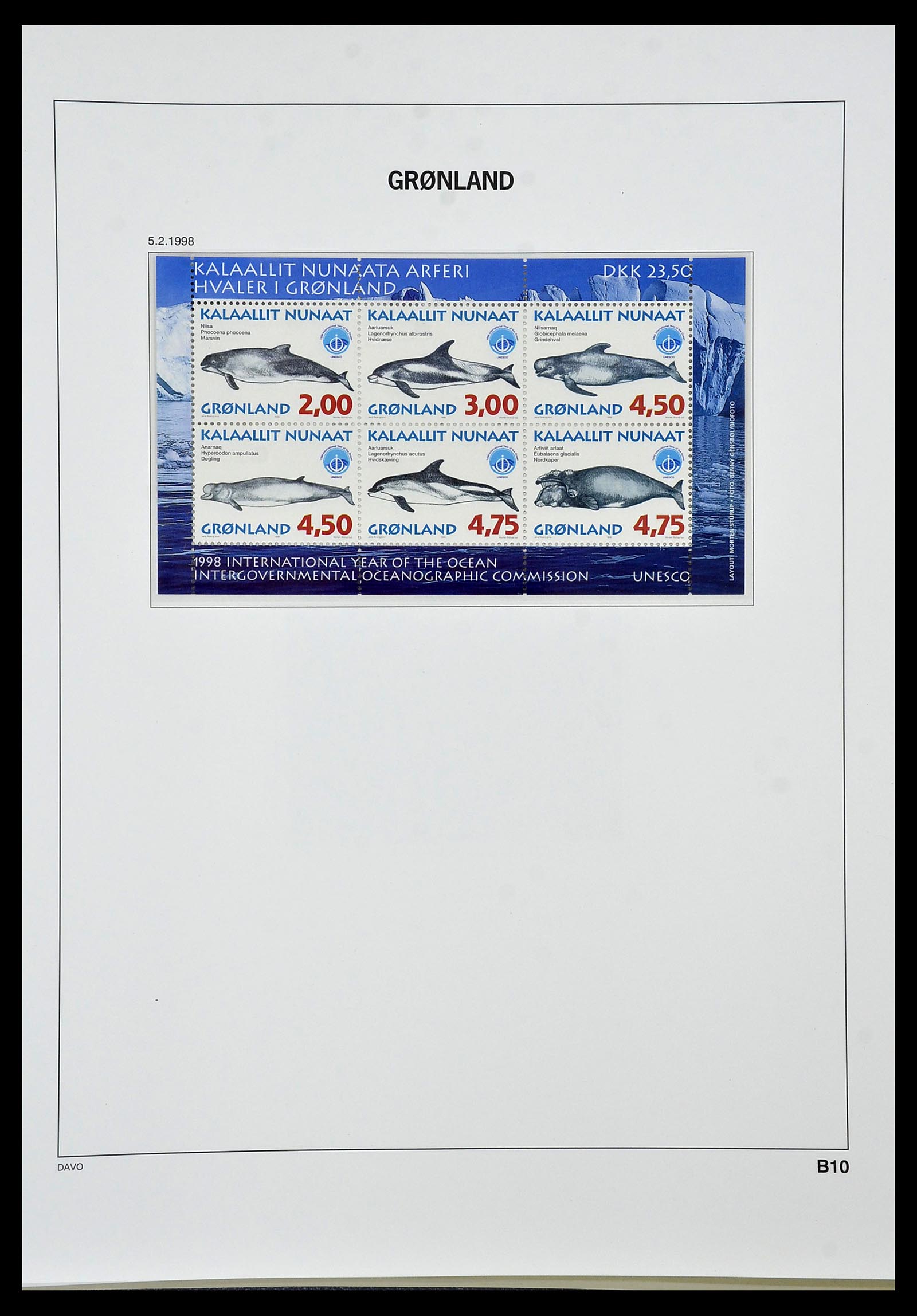 34448 153 - Postzegelverzameling 34448 Denemarken 1851-1999.