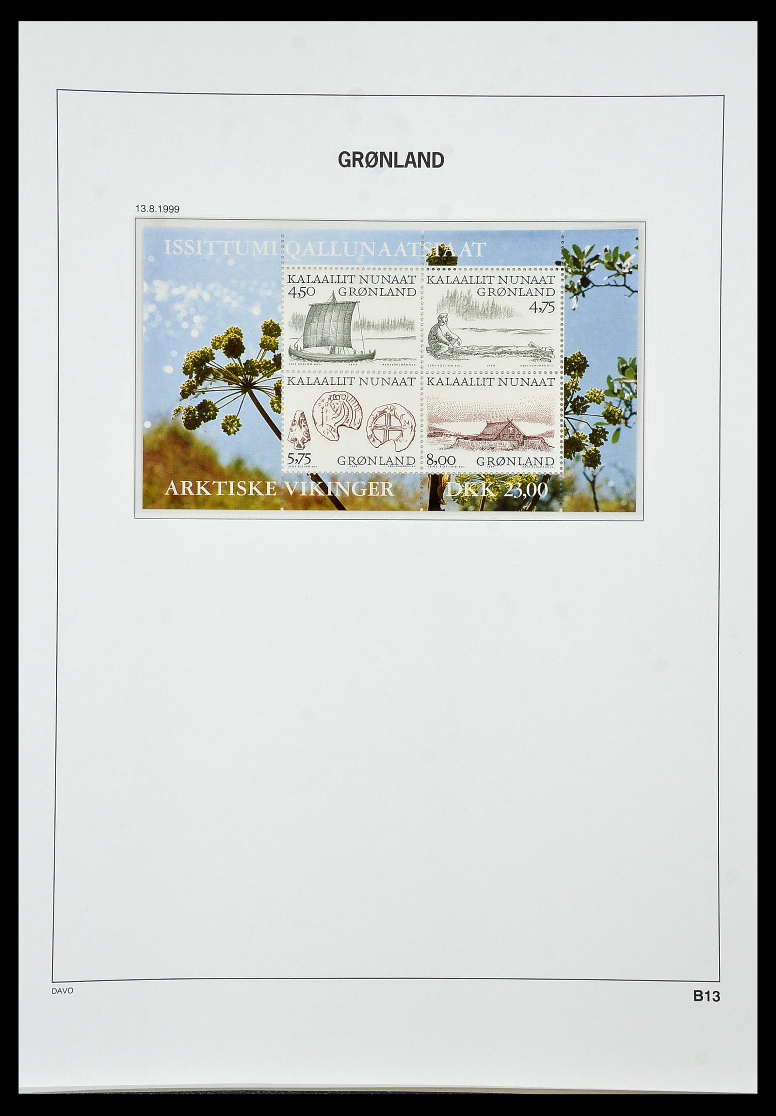34448 157 - Postzegelverzameling 34448 Denemarken 1851-1999.