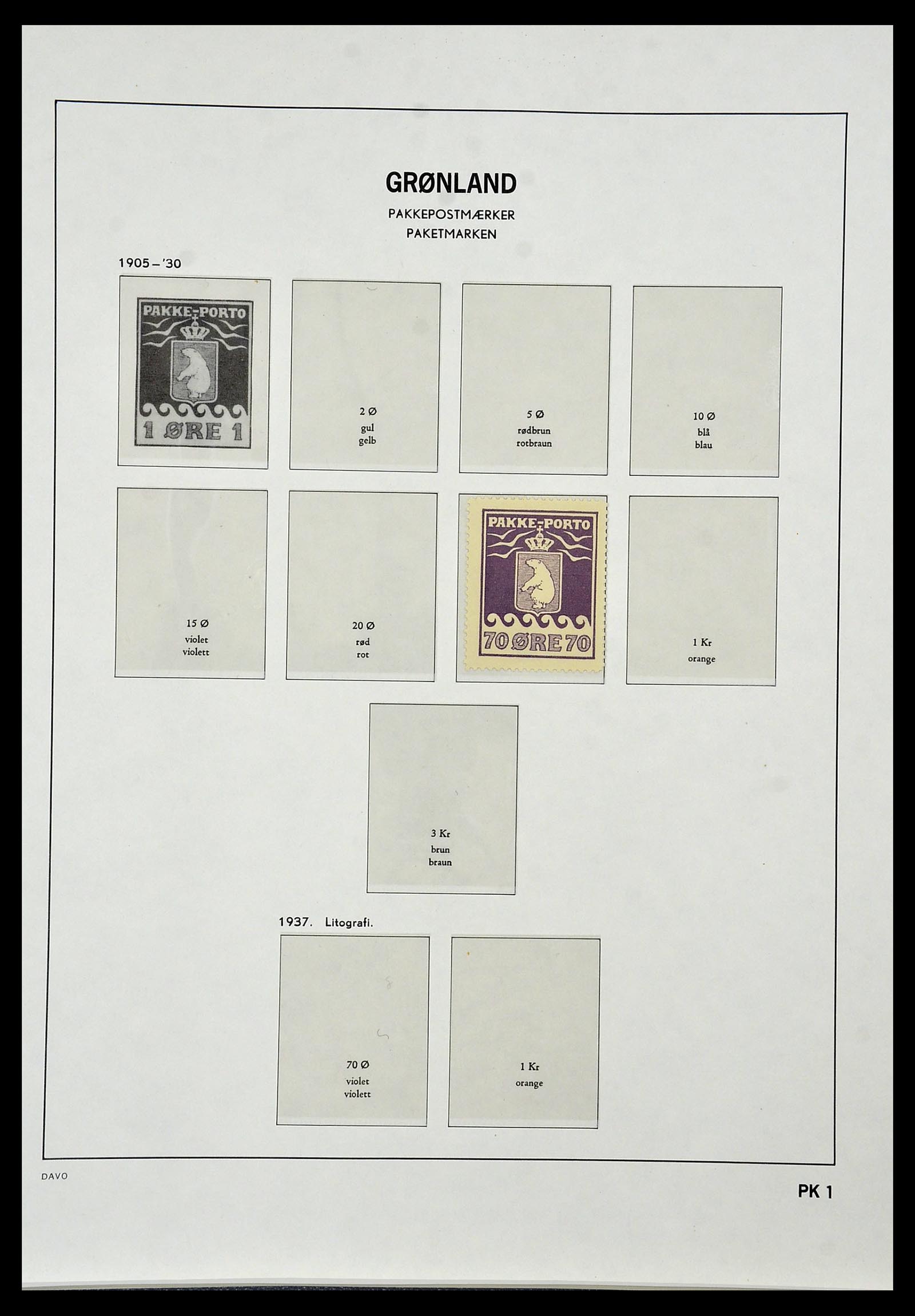 34448 158 - Postzegelverzameling 34448 Denemarken 1851-1999.