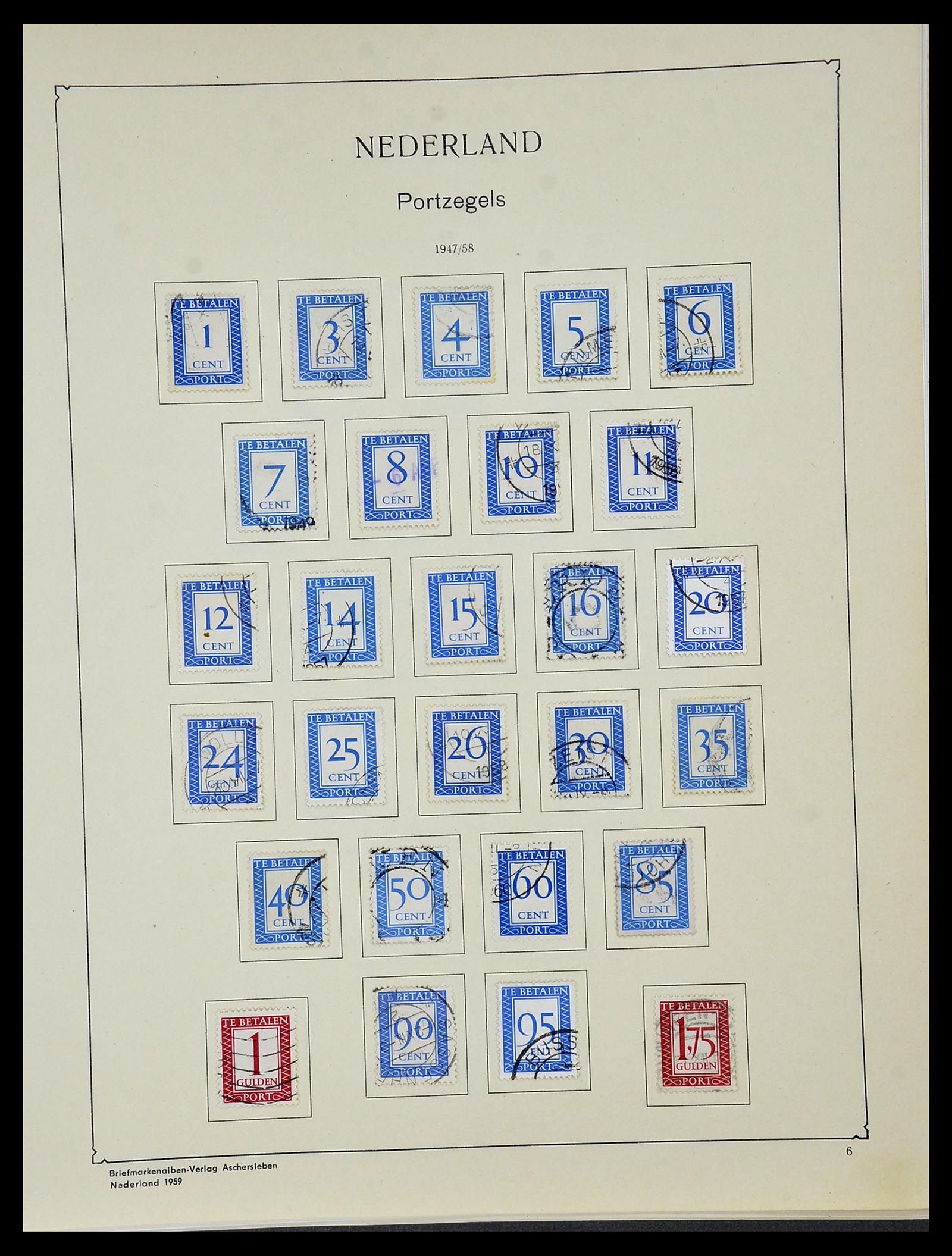 34453 003 - Stamp Collection 34453 Netherlands 1852-1964.