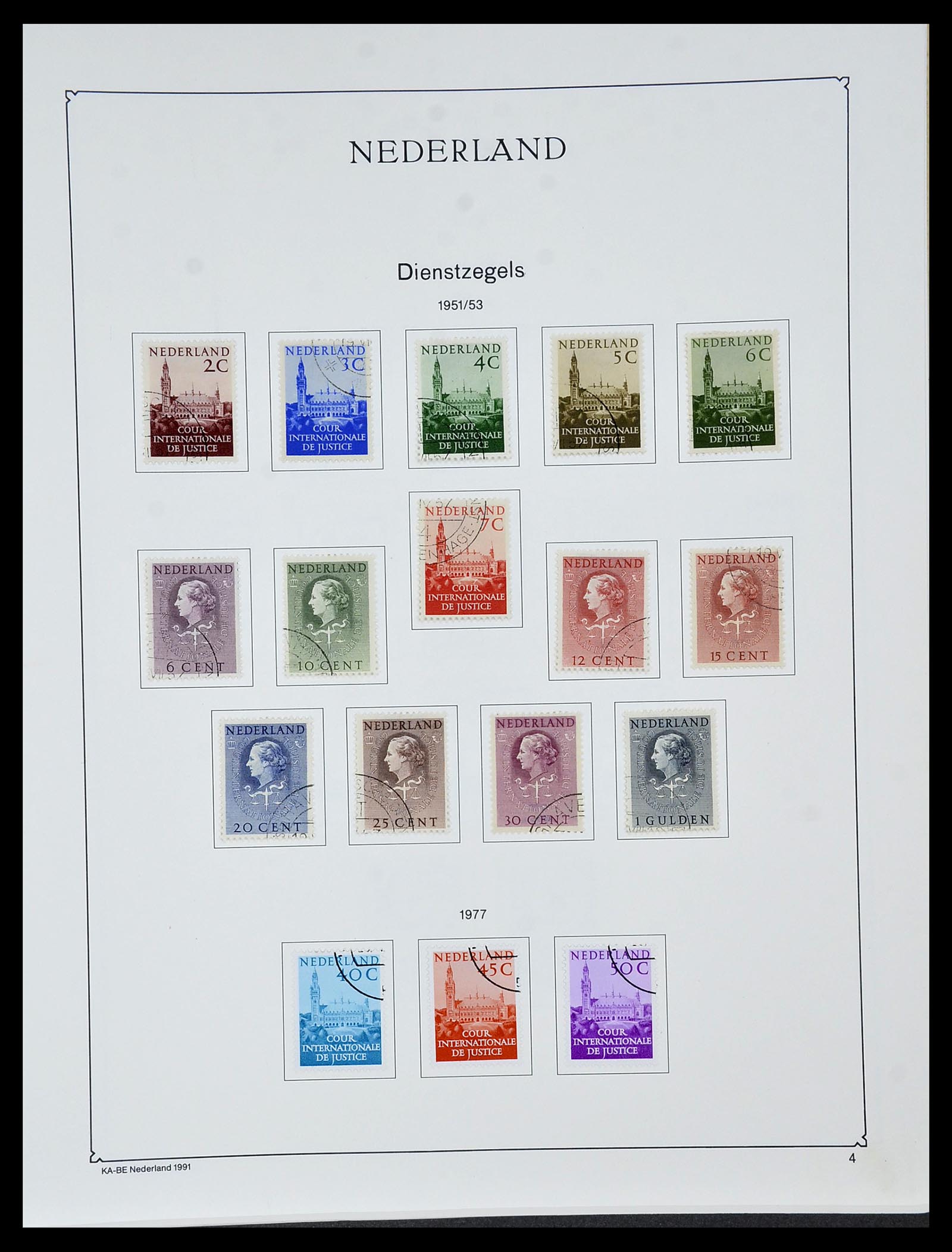 34453 010 - Postzegelverzameling 34453 Nederland 1852-1964.