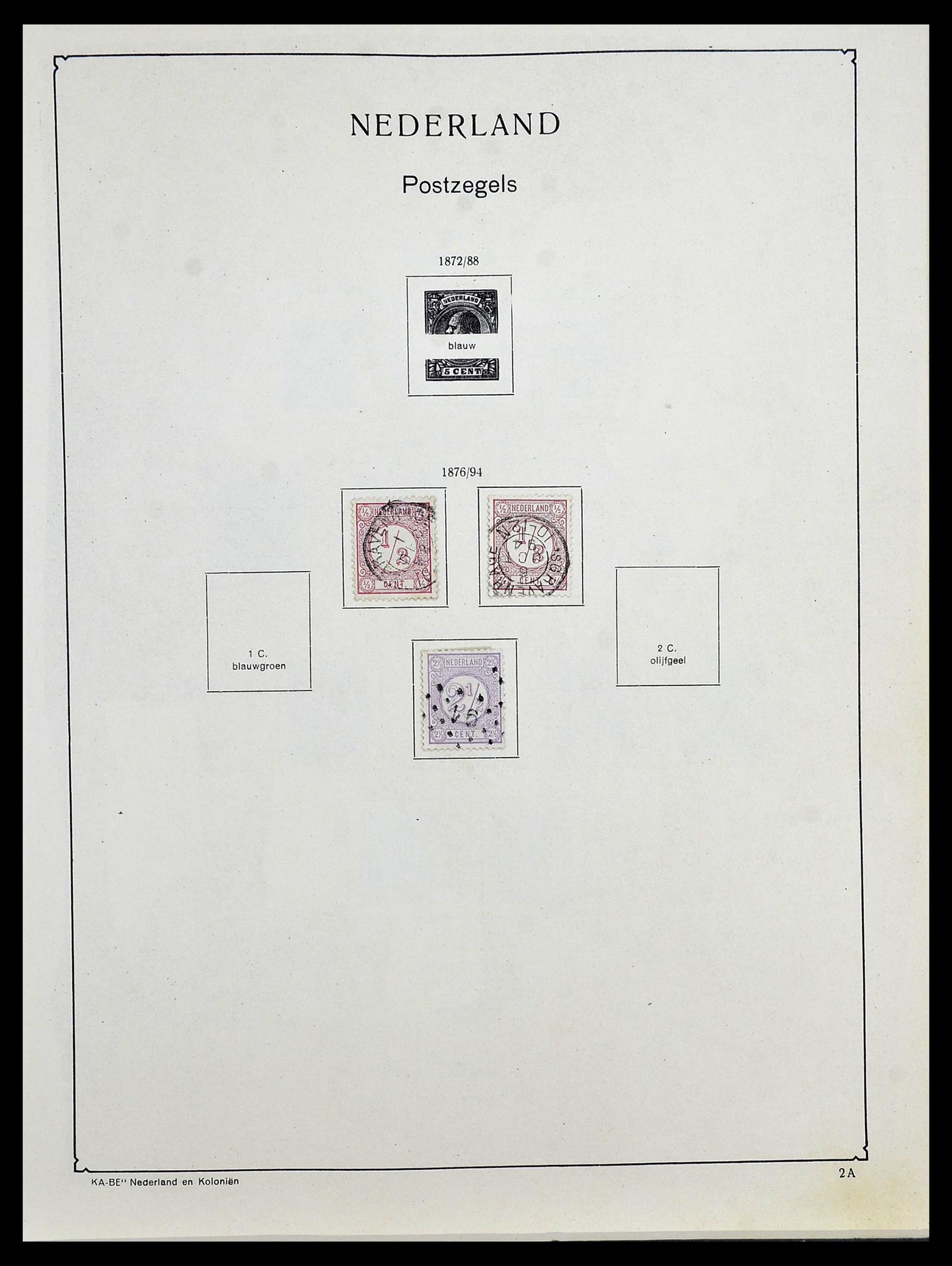 34453 018 - Stamp Collection 34453 Netherlands 1852-1964.