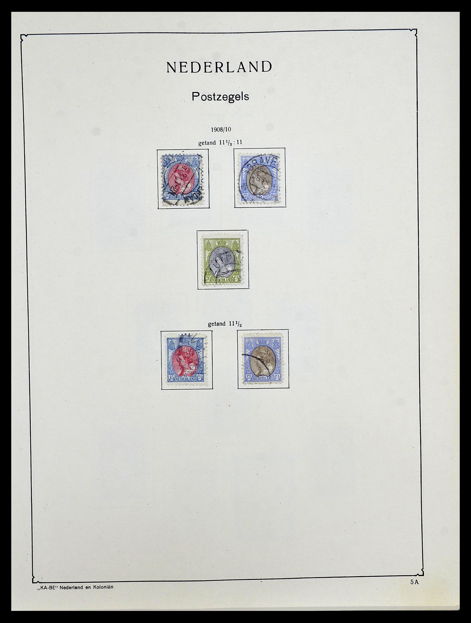 34453 031 - Postzegelverzameling 34453 Nederland 1852-1964.