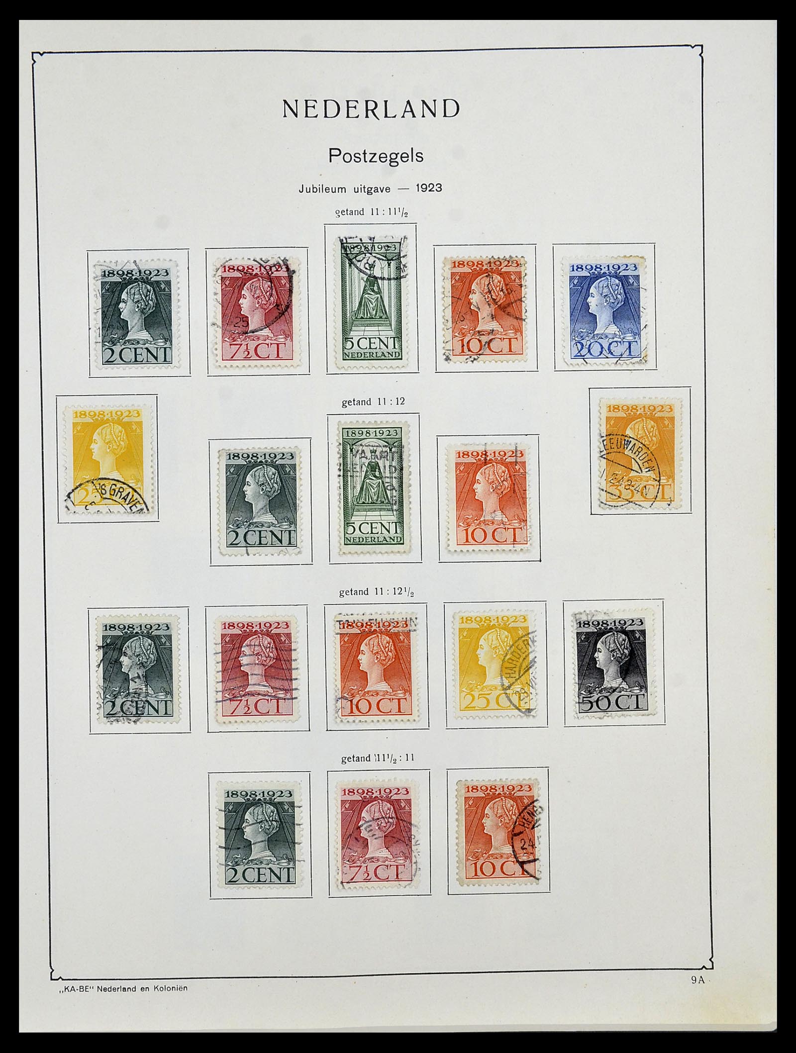34453 039 - Postzegelverzameling 34453 Nederland 1852-1964.