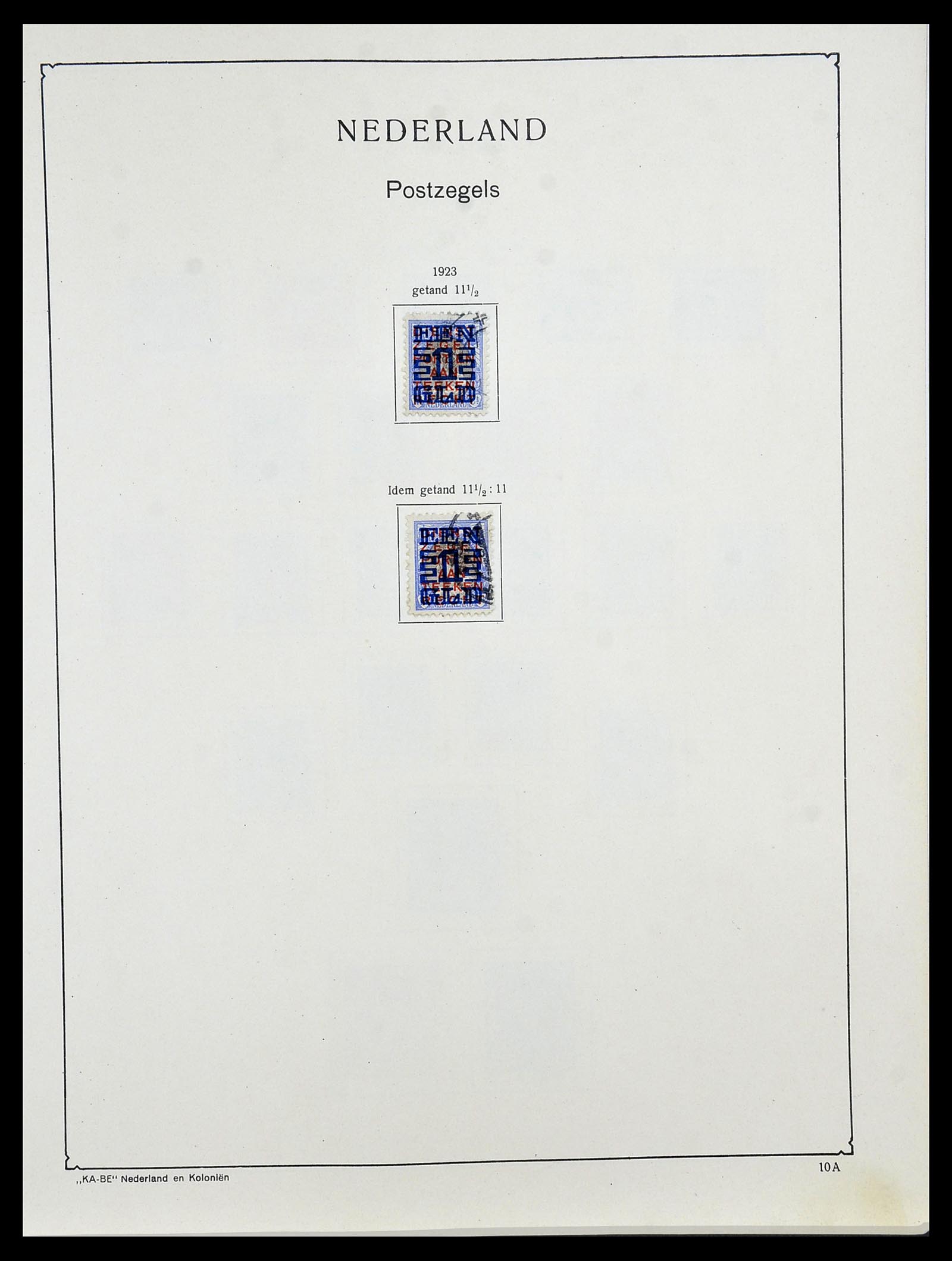 34453 042 - Stamp Collection 34453 Netherlands 1852-1964.