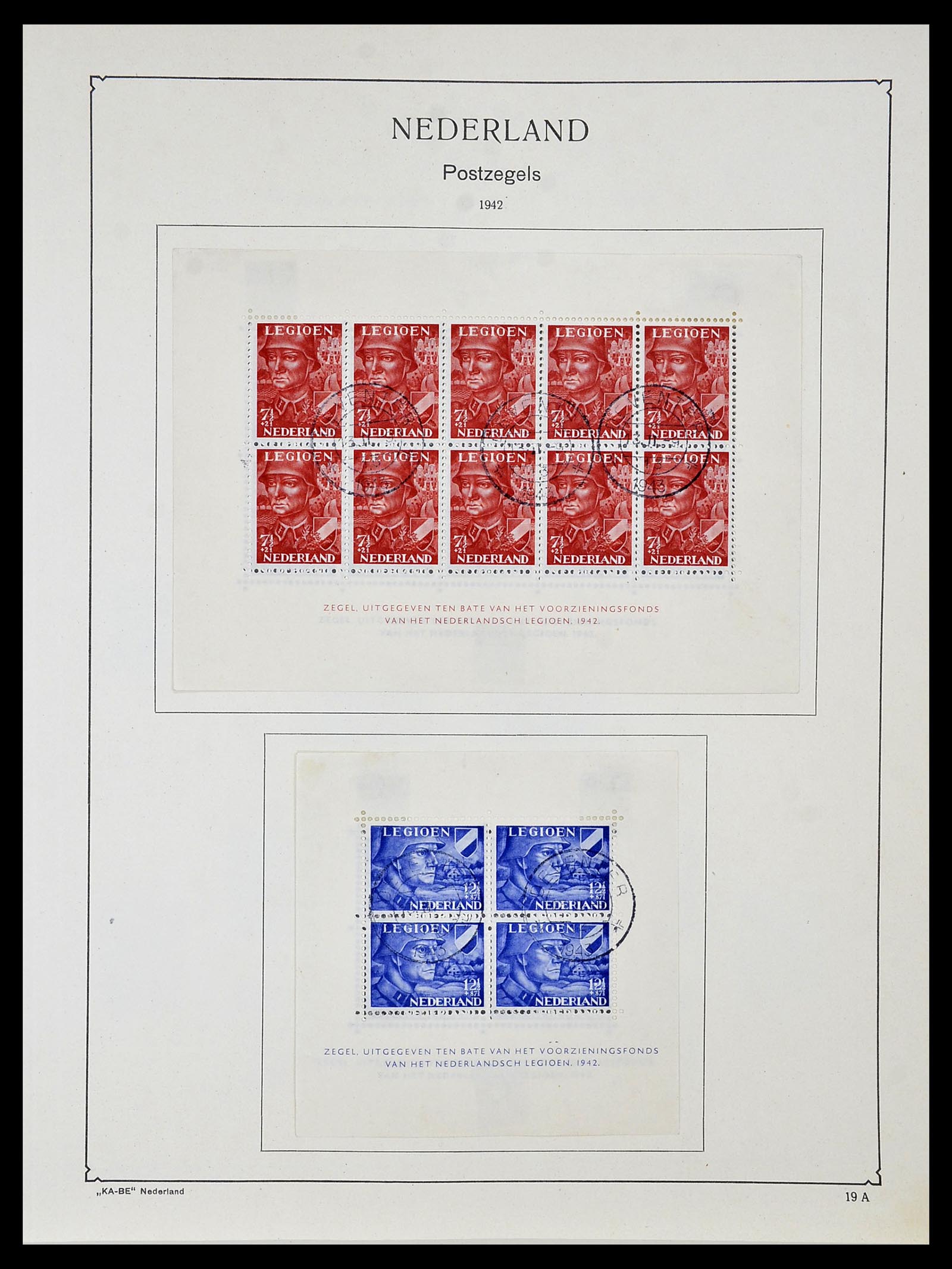 34453 056 - Postzegelverzameling 34453 Nederland 1852-1964.