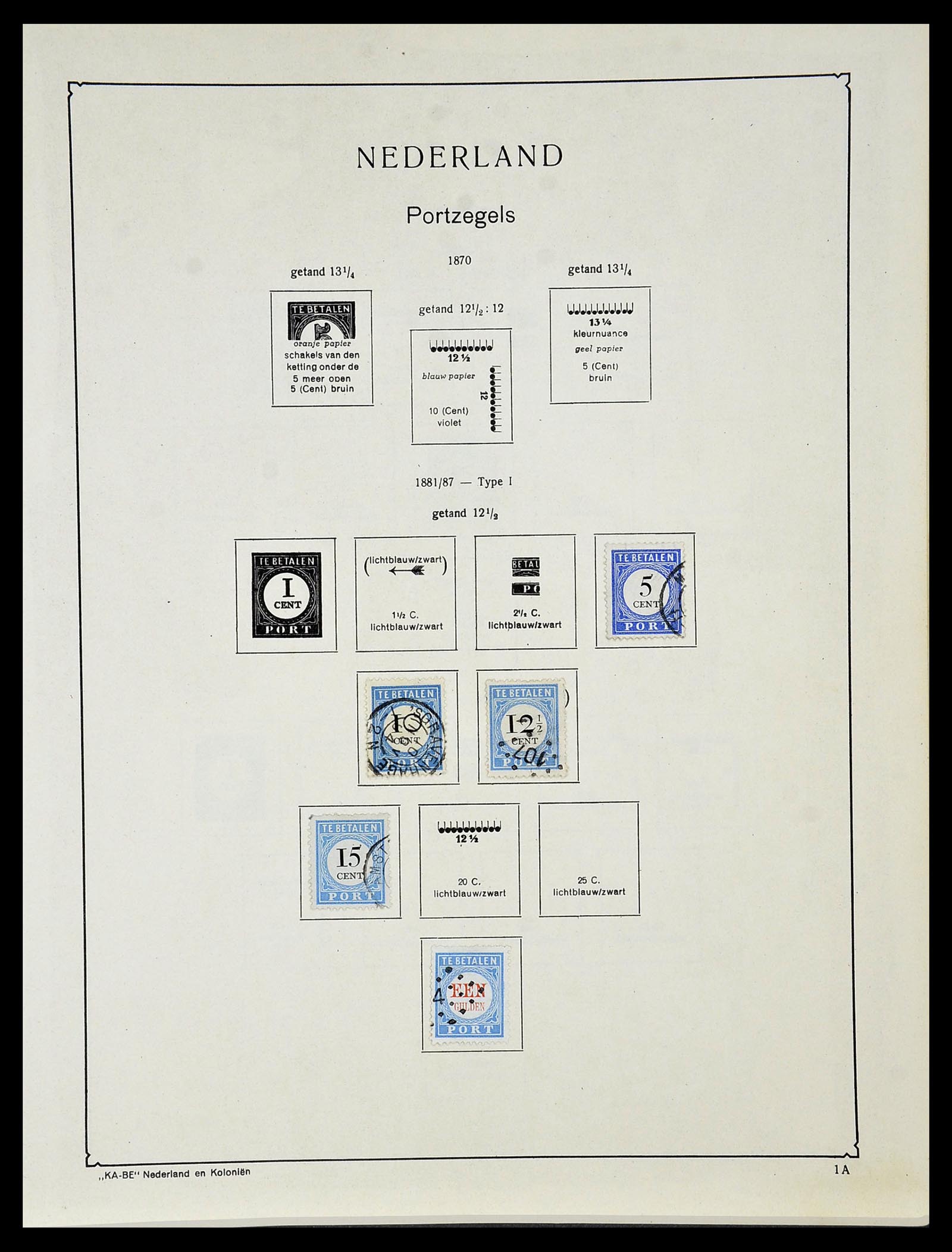 34453 125 - Postzegelverzameling 34453 Nederland 1852-1964.