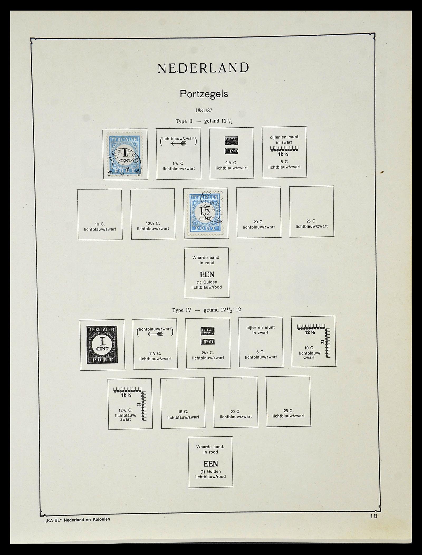 34453 126 - Postzegelverzameling 34453 Nederland 1852-1964.