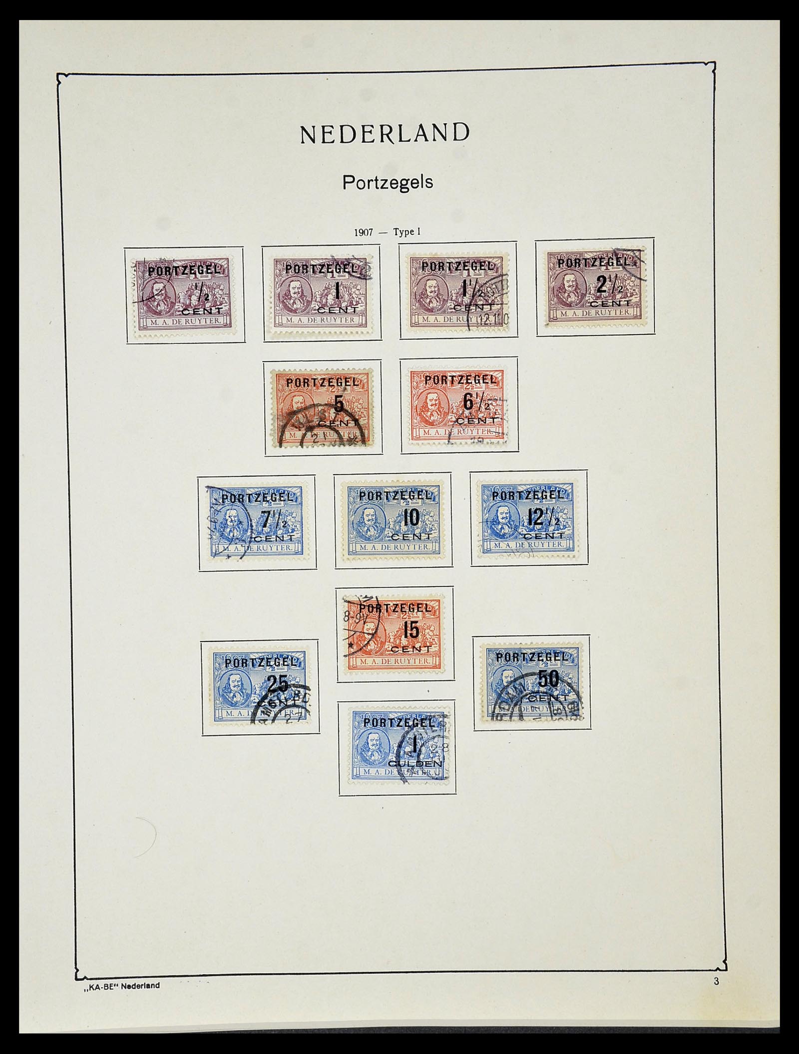 34453 133 - Postzegelverzameling 34453 Nederland 1852-1964.