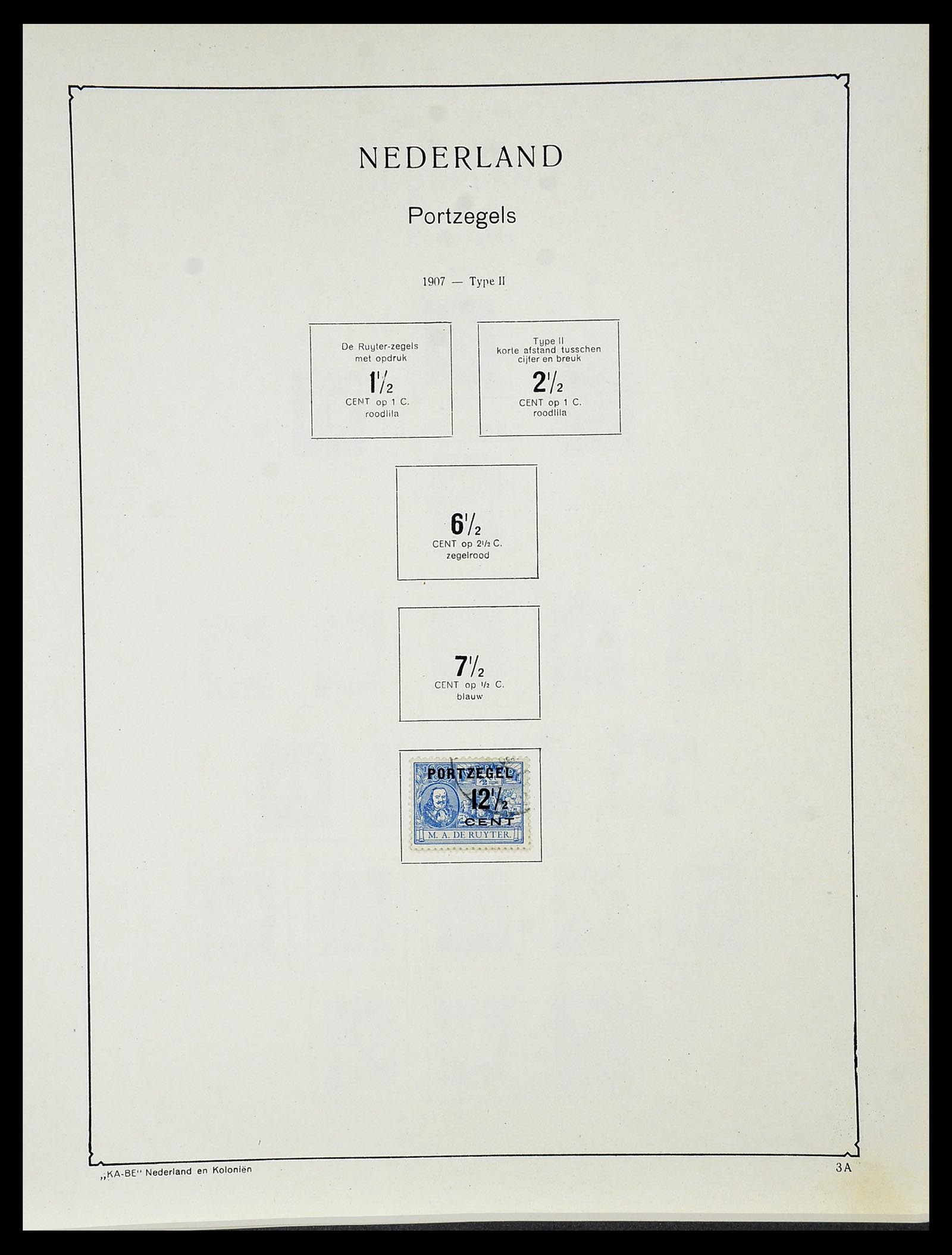 34453 134 - Postzegelverzameling 34453 Nederland 1852-1964.
