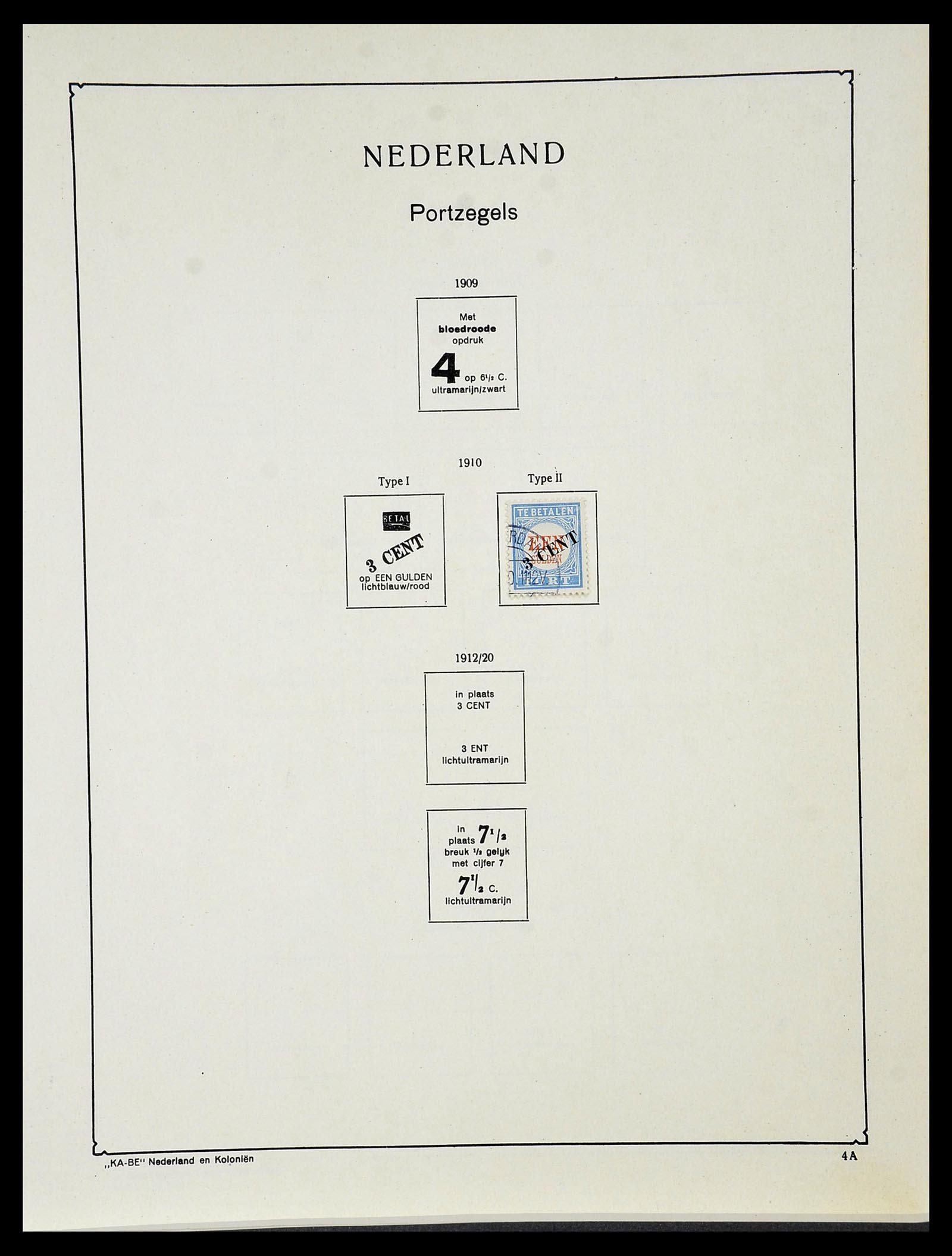 34453 136 - Postzegelverzameling 34453 Nederland 1852-1964.