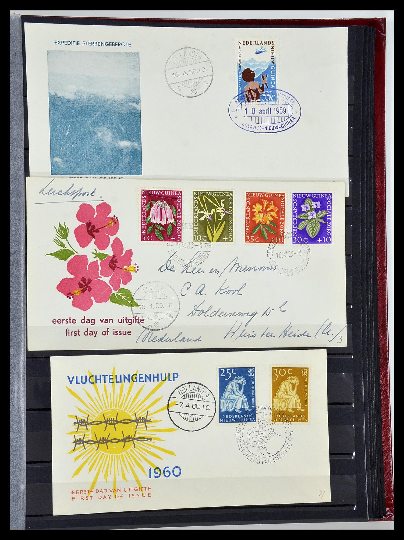 34454 028 - Postzegelverzameling 34454 Suriname en Nederlands Indië 1864-1975.