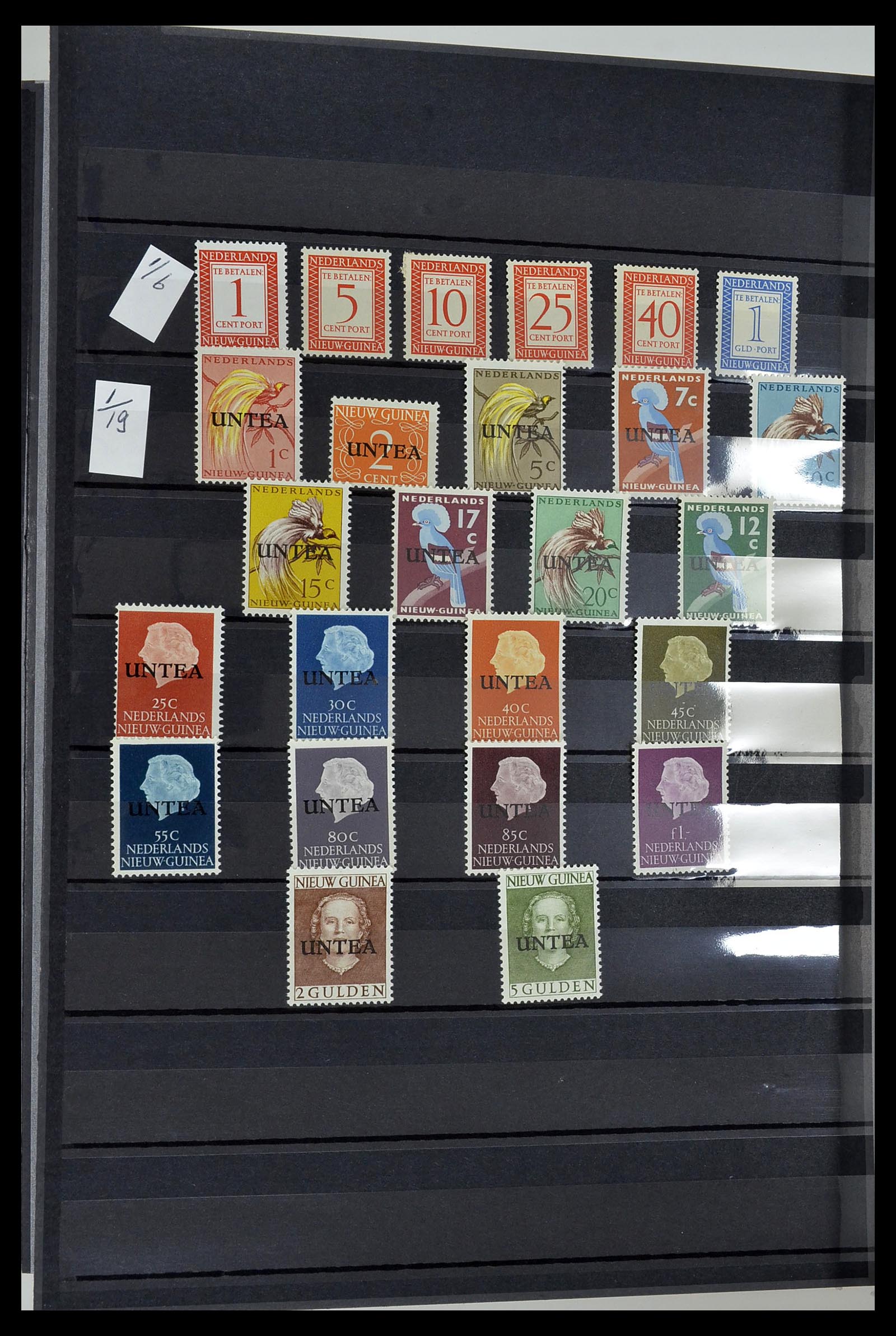 34454 029 - Postzegelverzameling 34454 Suriname en Nederlands Indië 1864-1975.