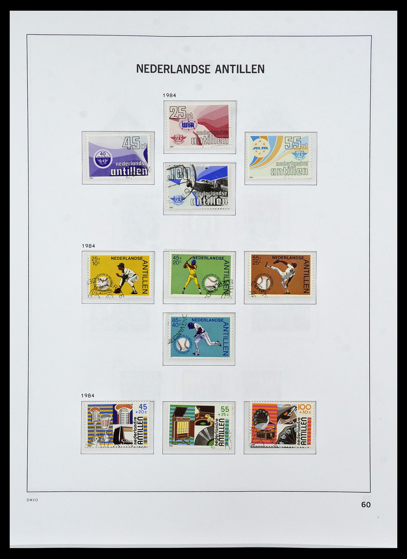 34455 075 - Postzegelverzameling 34455 Curaçao/Antillen 1873-1999.