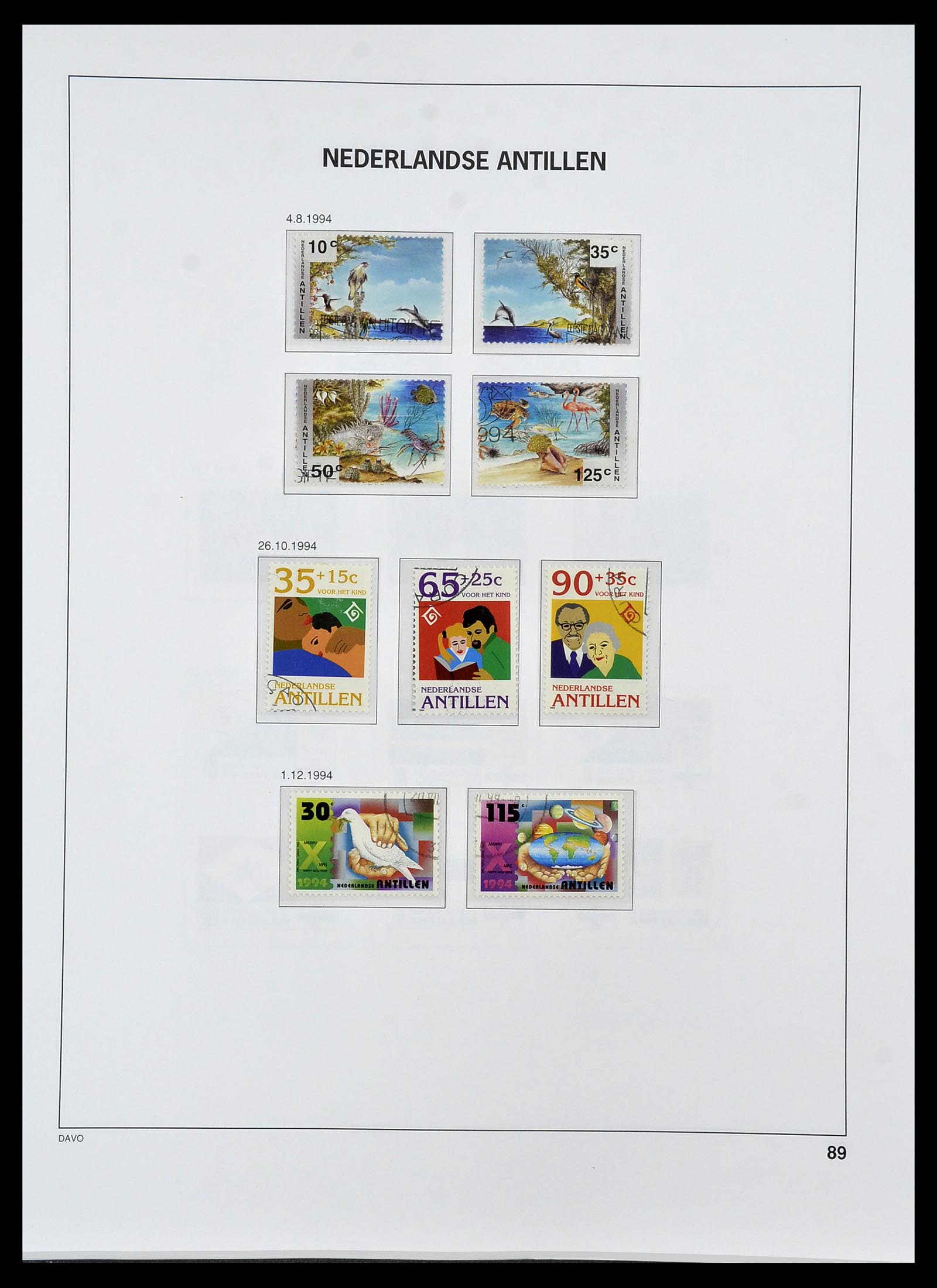 34455 109 - Postzegelverzameling 34455 Curaçao/Antillen 1873-1999.