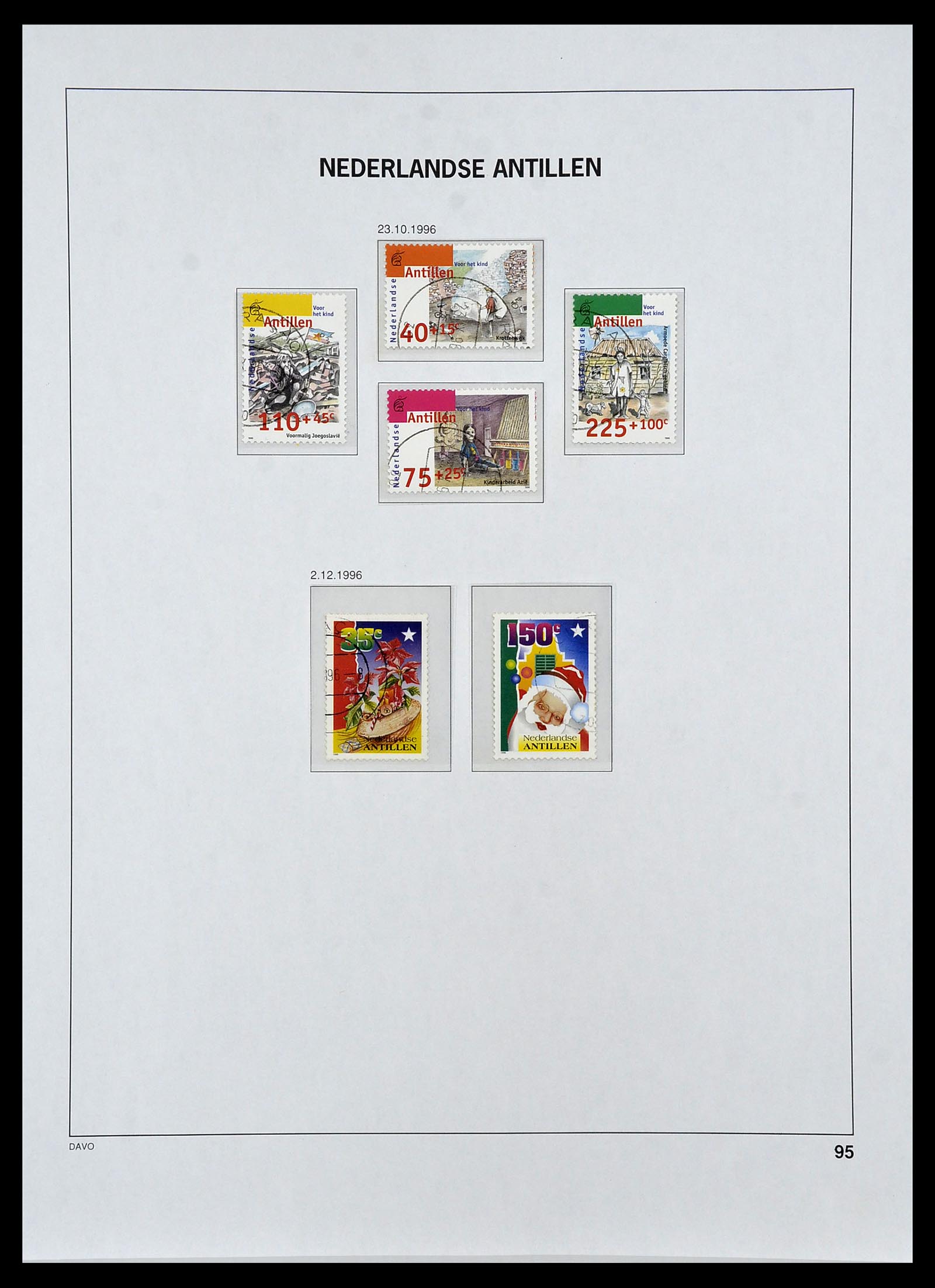 34455 115 - Postzegelverzameling 34455 Curaçao/Antillen 1873-1999.