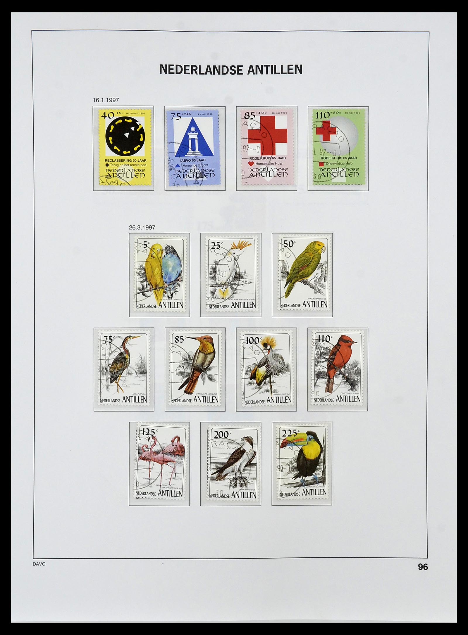 34455 116 - Postzegelverzameling 34455 Curaçao/Antillen 1873-1999.