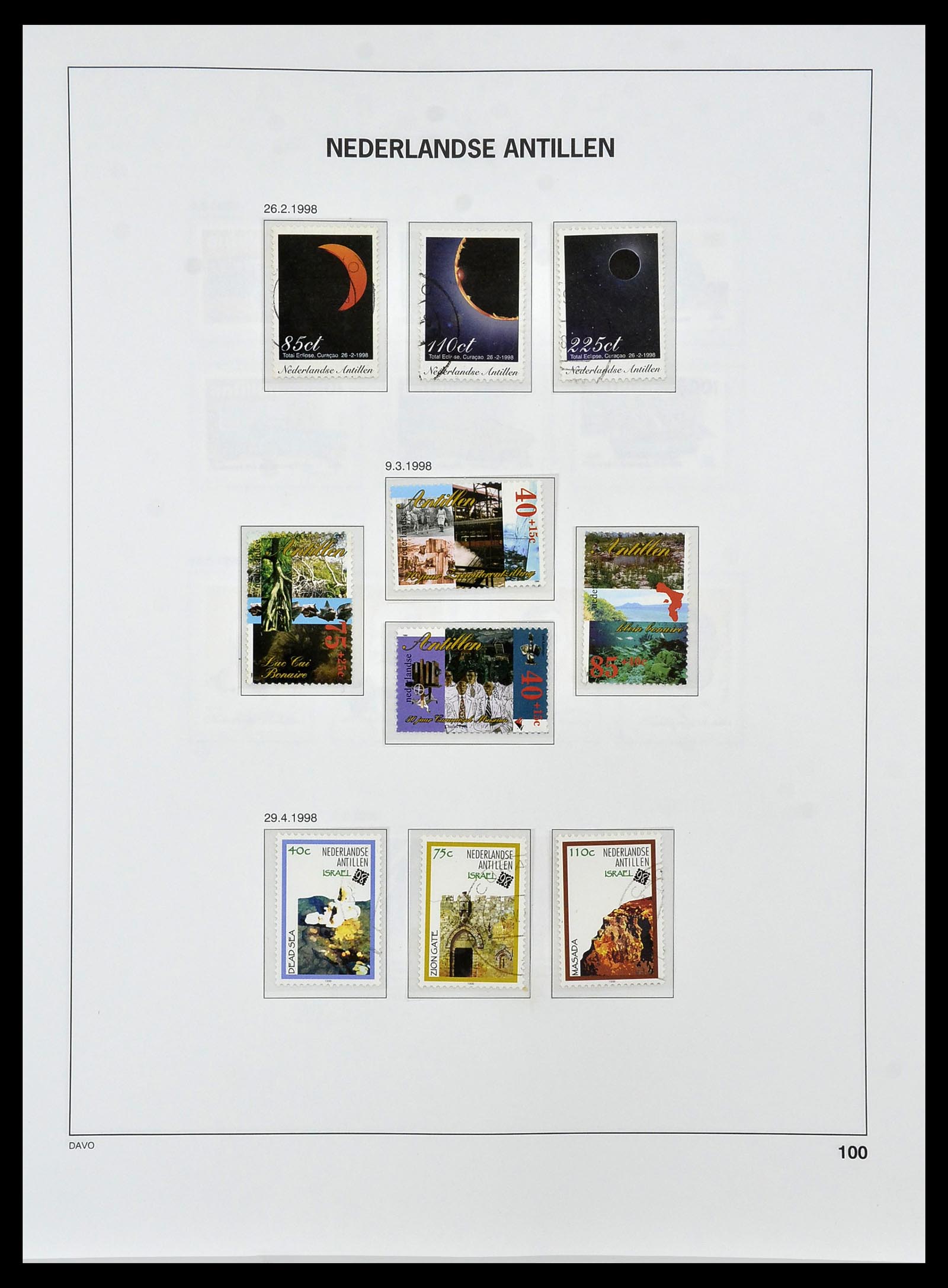 34455 121 - Stamp Collection 34455 Curaçao/Antilles 1873-1999.