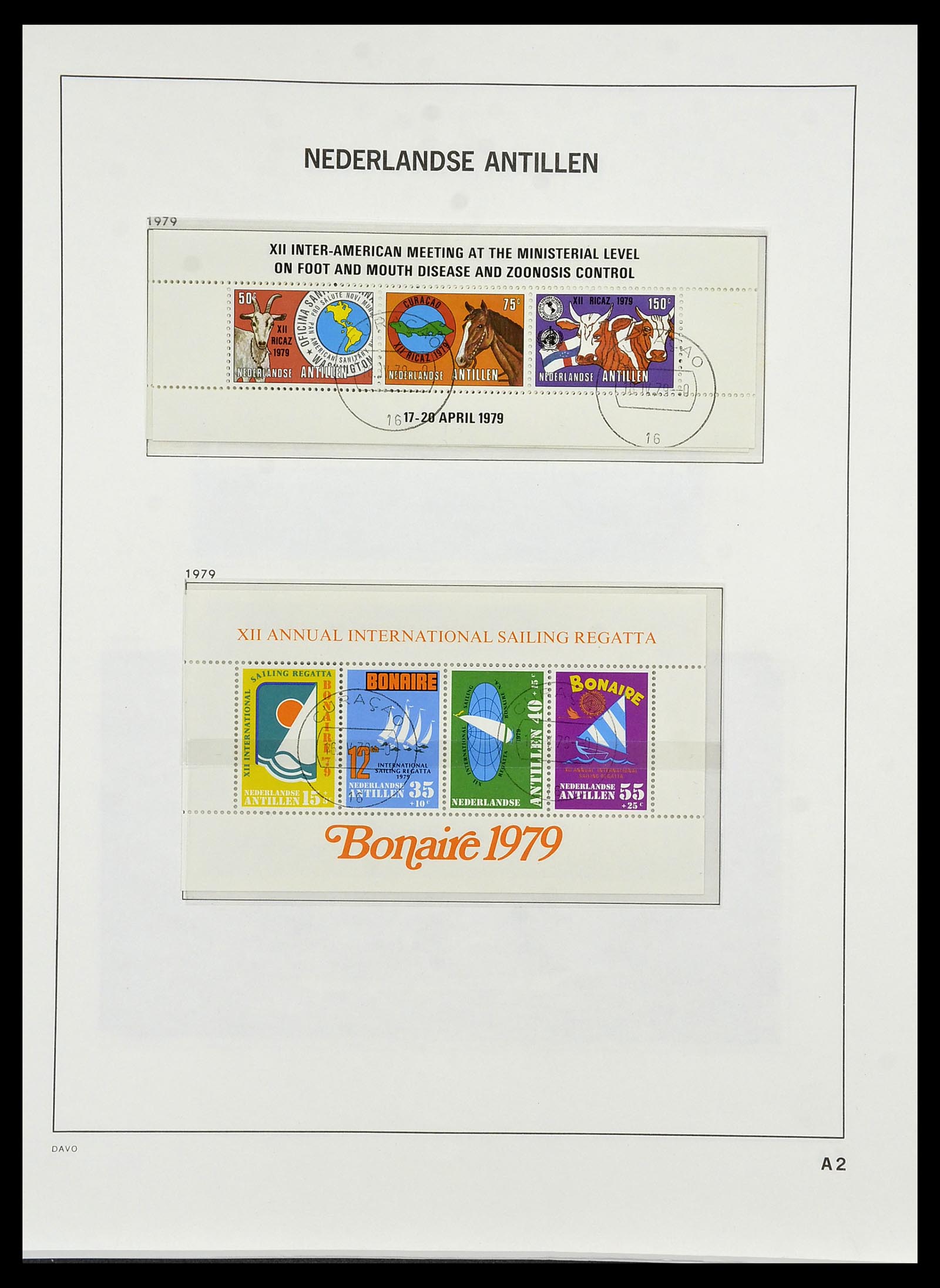 34455 133 - Stamp Collection 34455 Curaçao/Antilles 1873-1999.