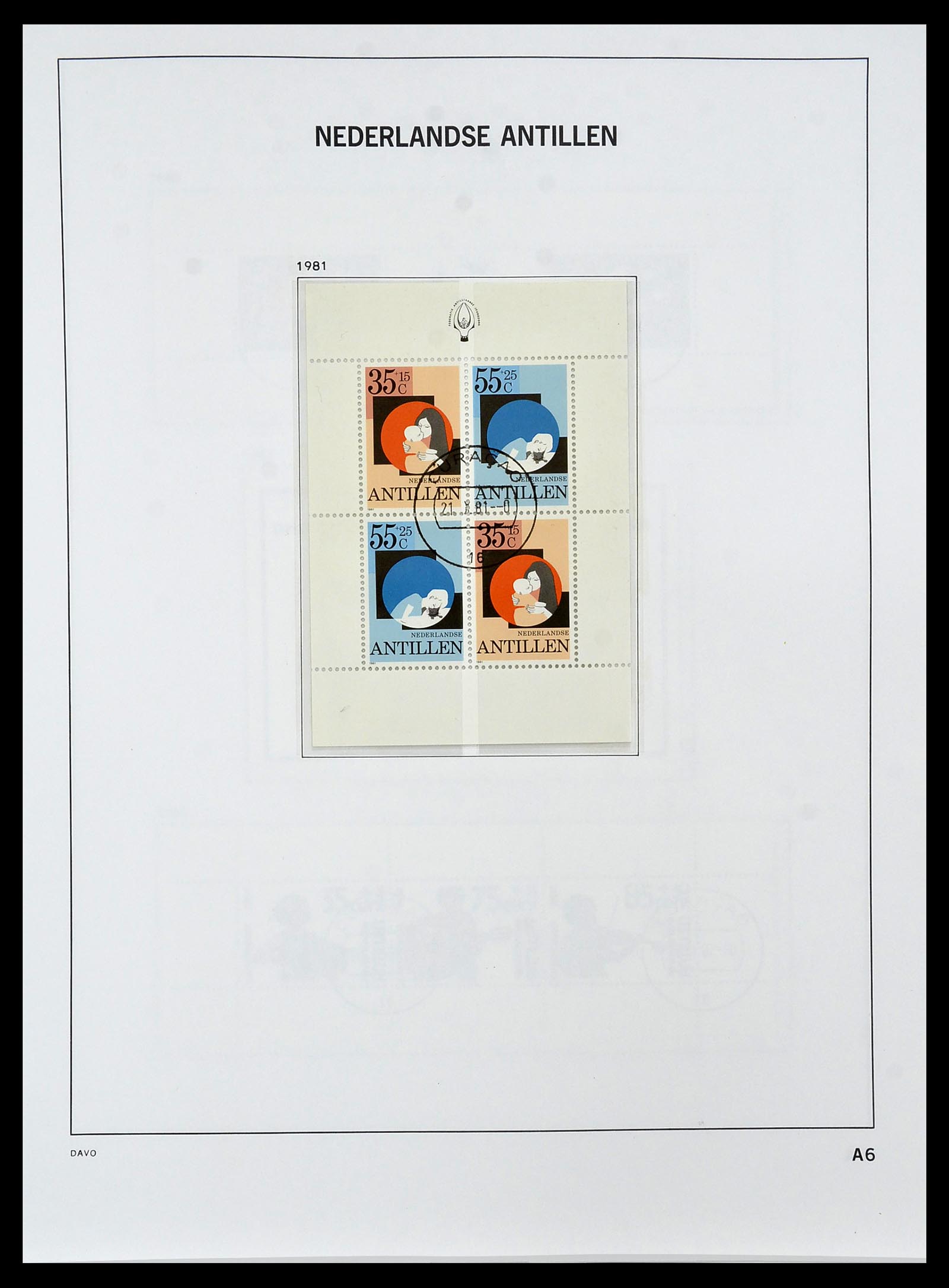 34455 137 - Stamp Collection 34455 Curaçao/Antilles 1873-1999.