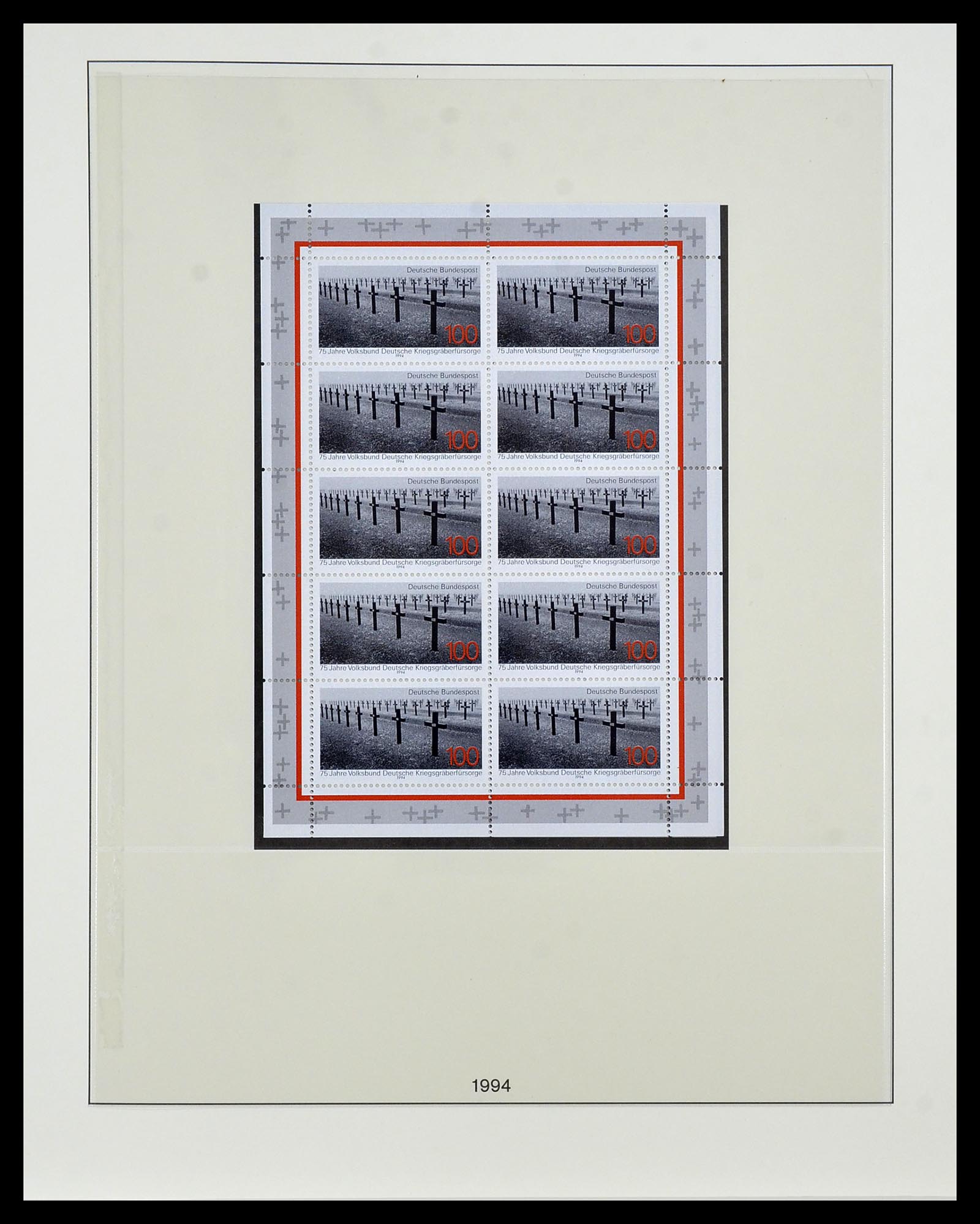 34456 012 - Stamp Collection 34456 Bundespost 1994-2000.