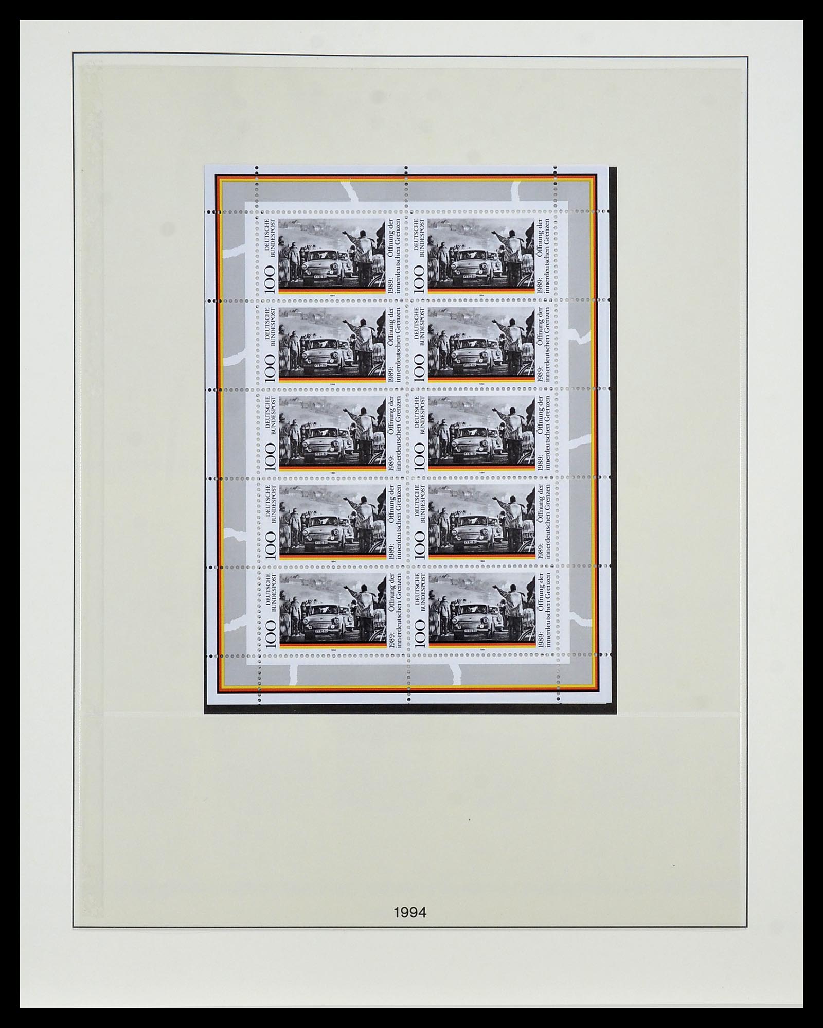 34456 013 - Postzegelverzameling 34456 Bundespost 1994-2000.