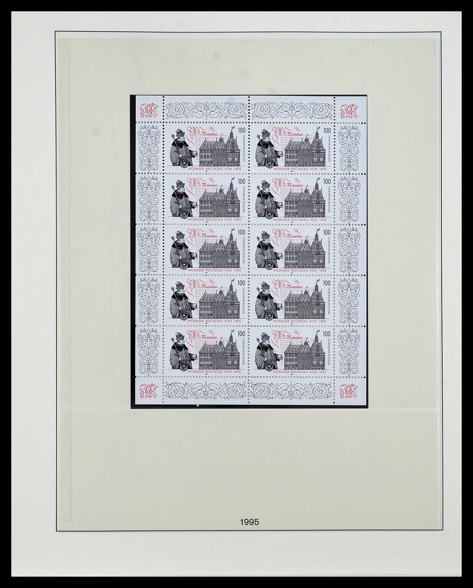34456 016 - Postzegelverzameling 34456 Bundespost 1994-2000.