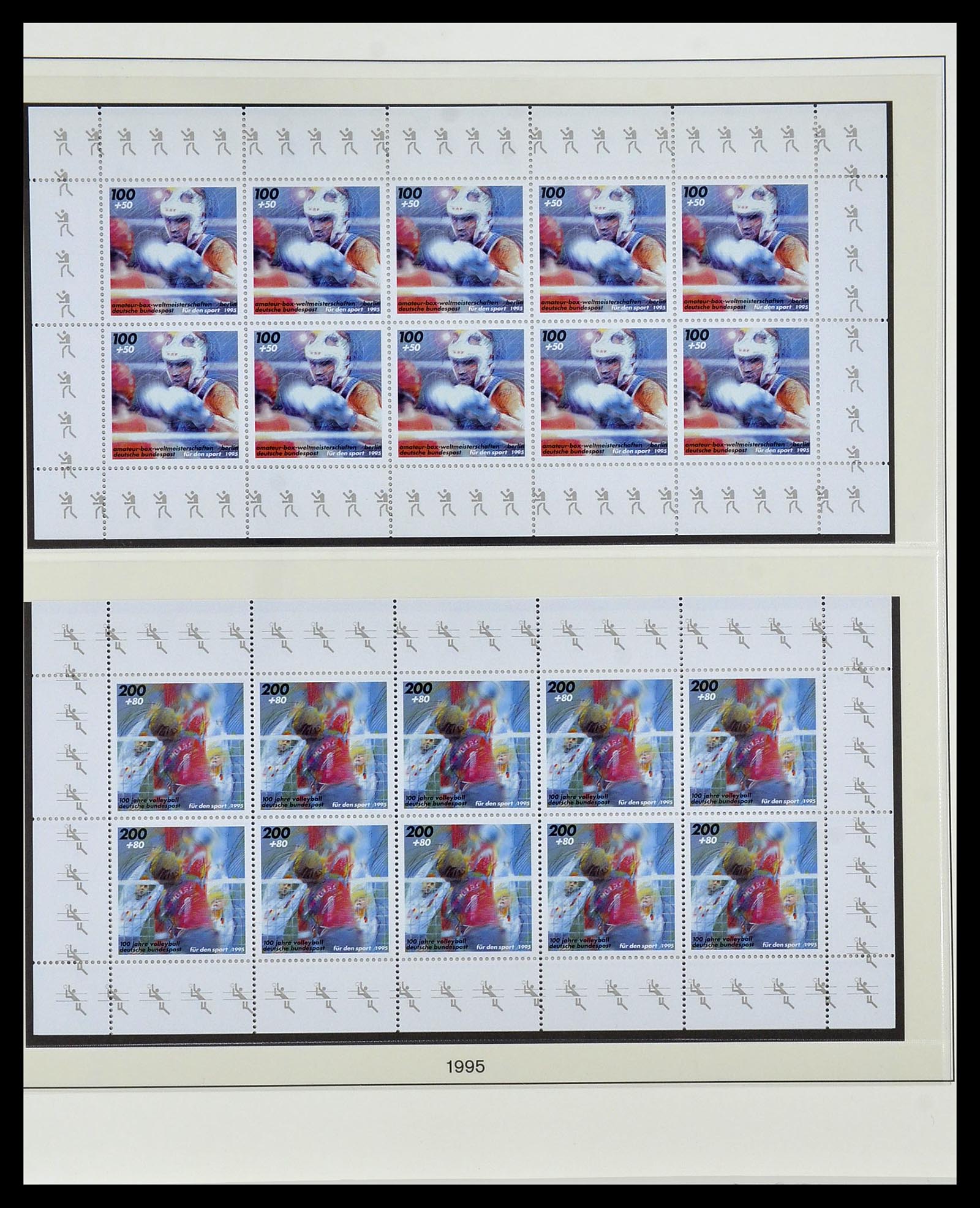 34456 021 - Postzegelverzameling 34456 Bundespost 1994-2000.
