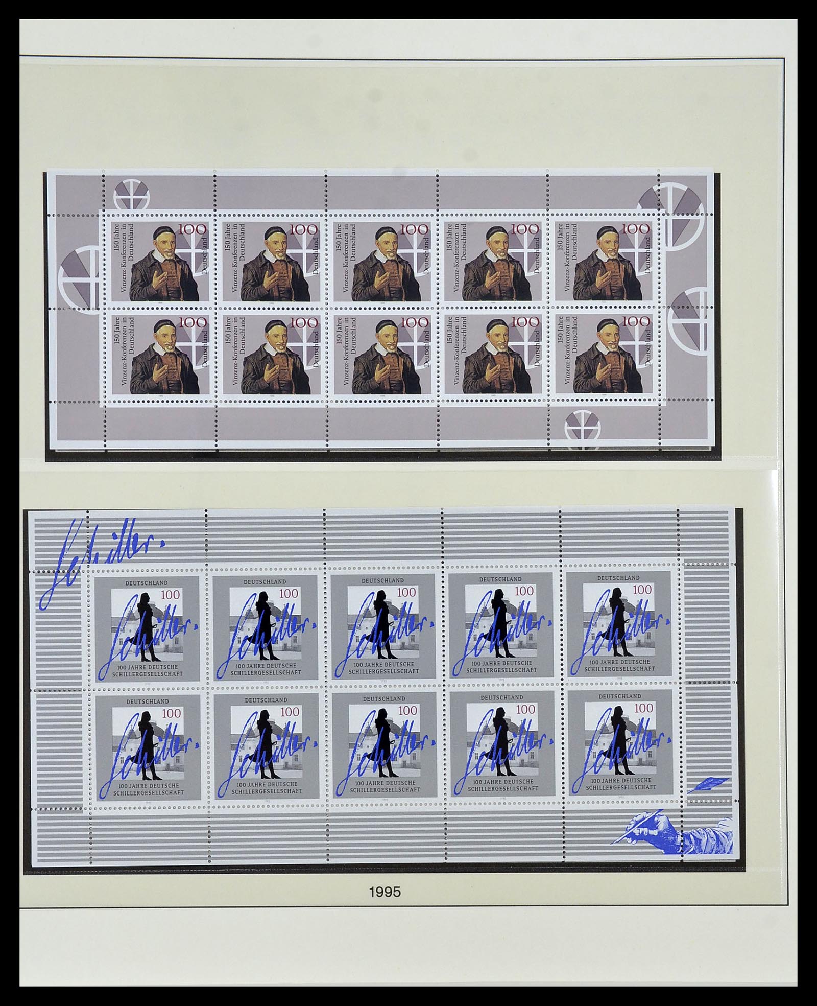 34456 030 - Postzegelverzameling 34456 Bundespost 1994-2000.