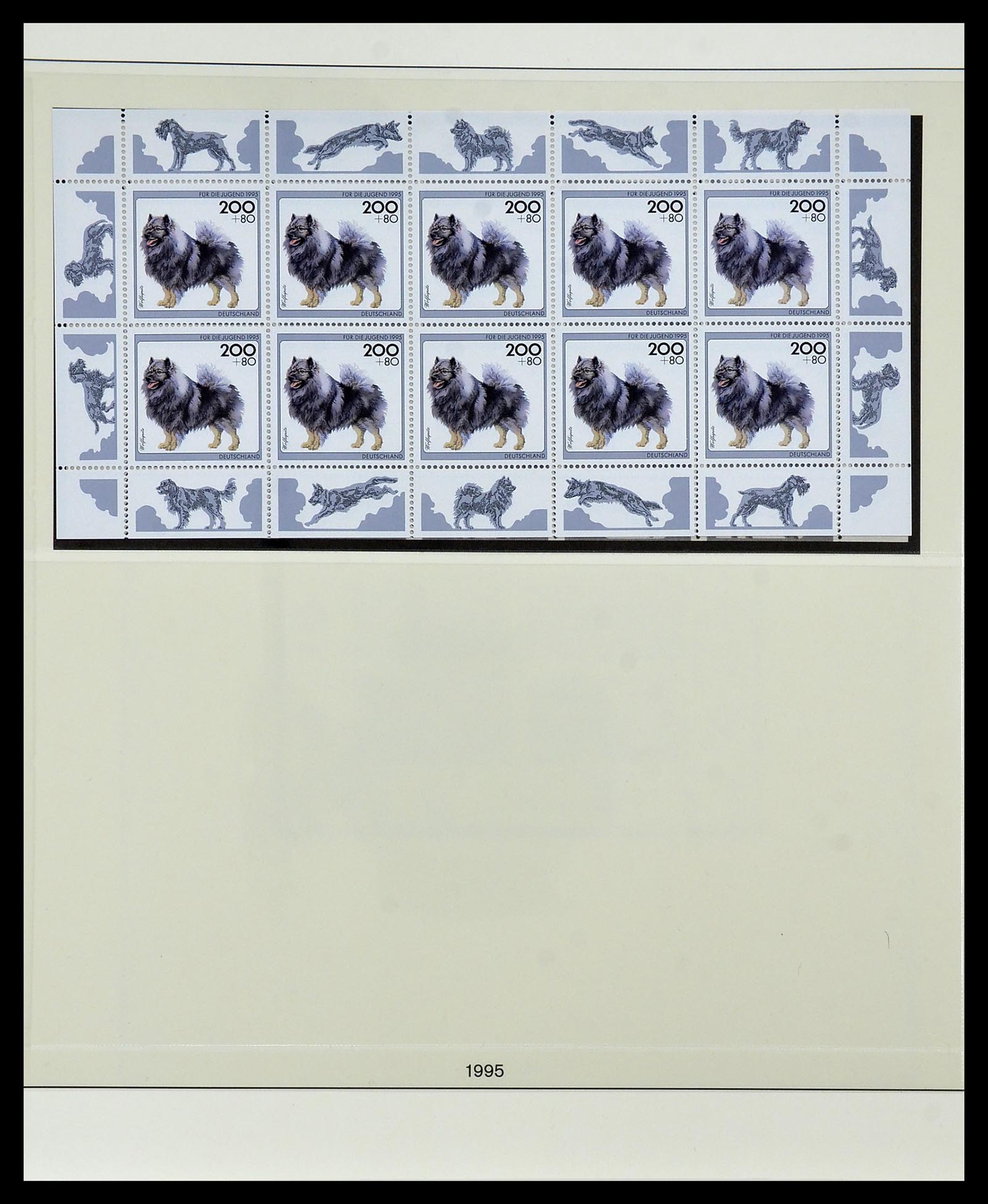 34456 033 - Postzegelverzameling 34456 Bundespost 1994-2000.