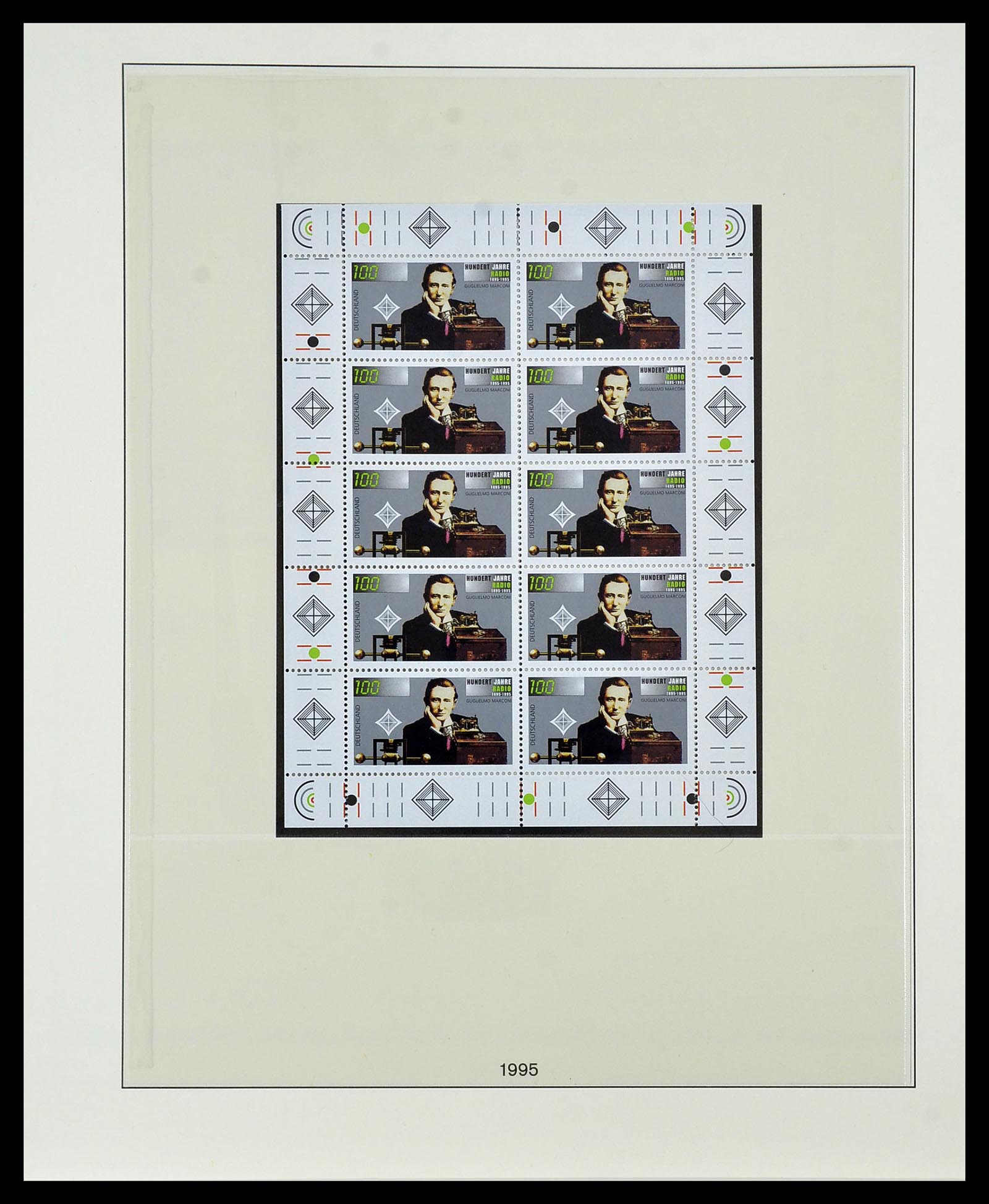 34456 034 - Postzegelverzameling 34456 Bundespost 1994-2000.