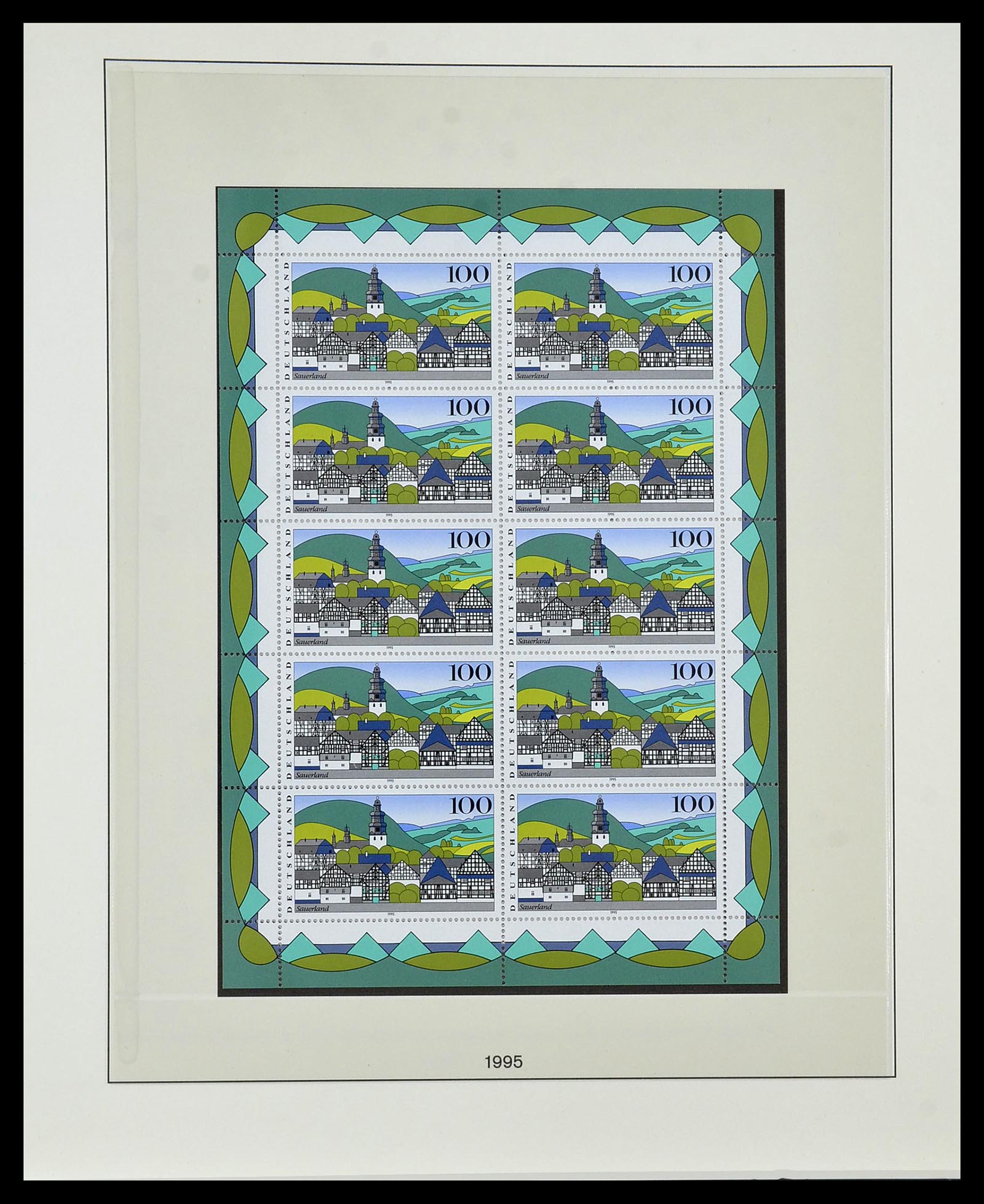 34456 040 - Postzegelverzameling 34456 Bundespost 1994-2000.