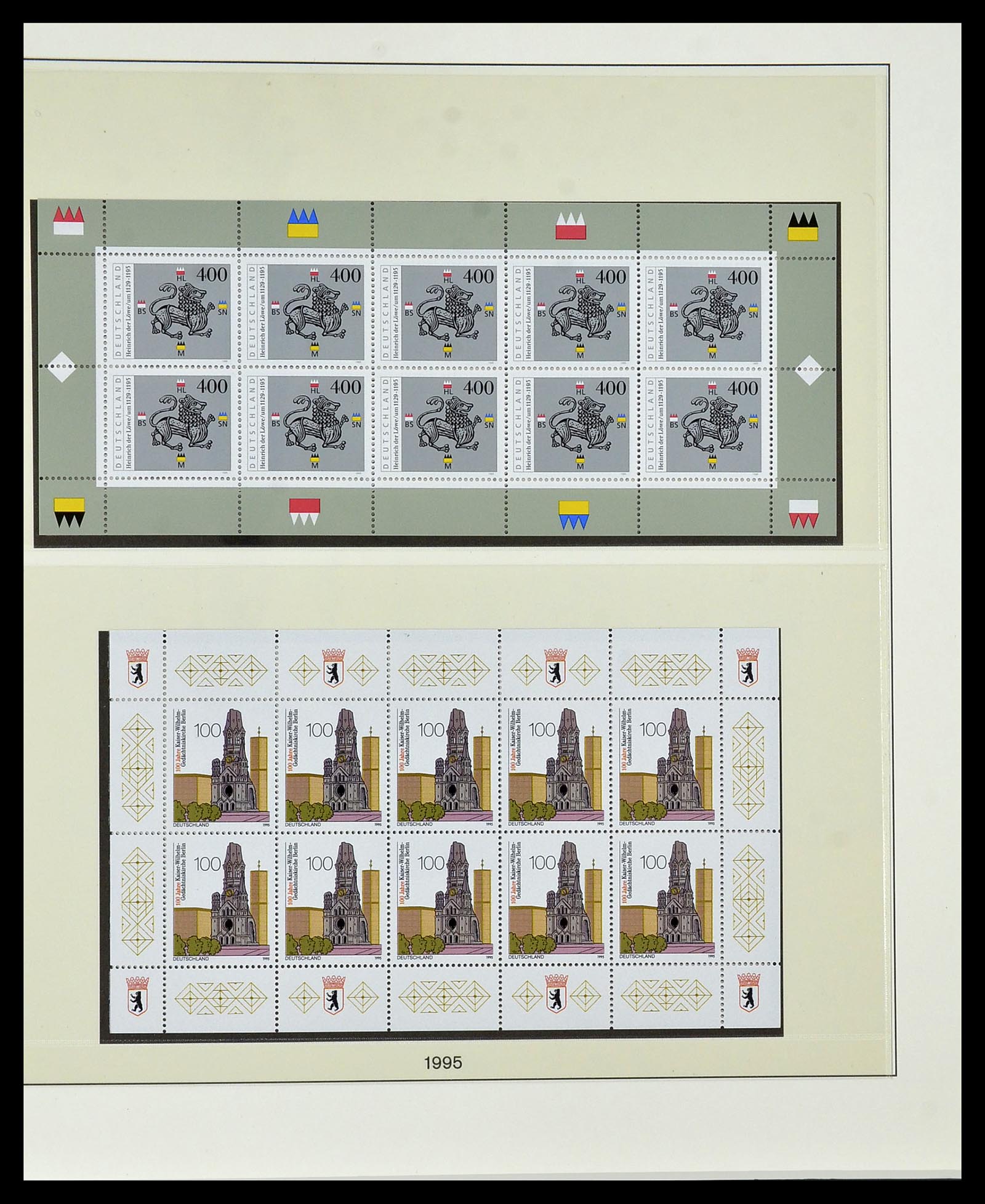 34456 041 - Stamp Collection 34456 Bundespost 1994-2000.