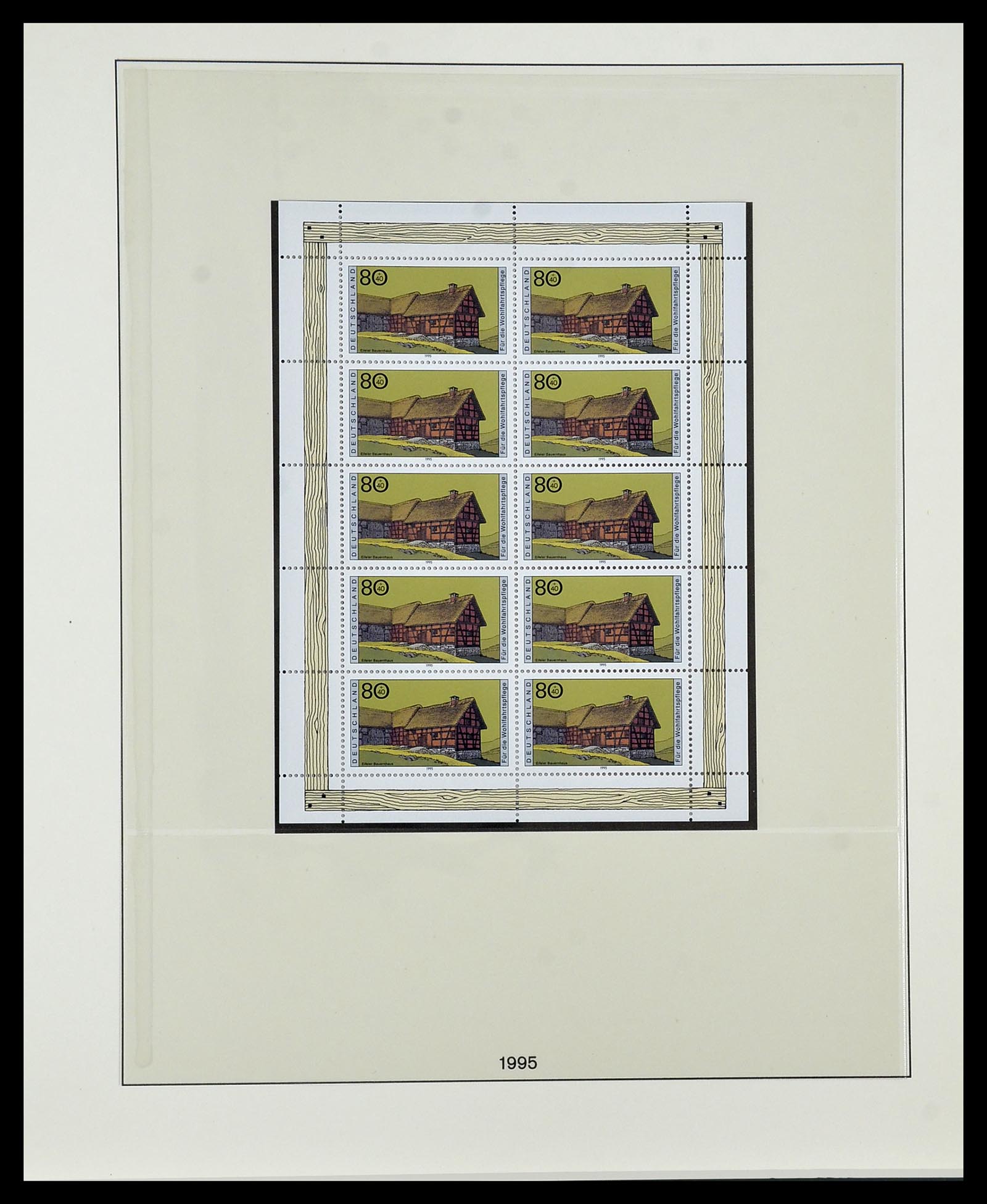 34456 044 - Postzegelverzameling 34456 Bundespost 1994-2000.