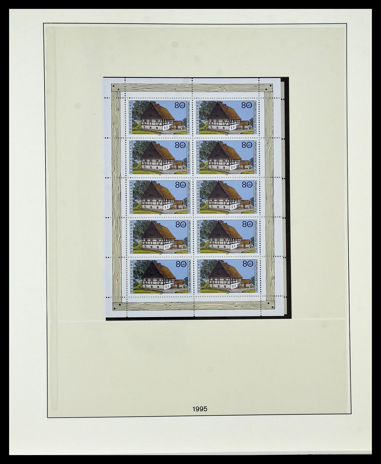 34456 045 - Postzegelverzameling 34456 Bundespost 1994-2000.