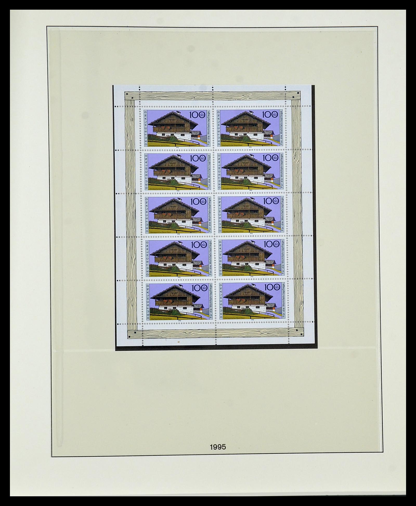 34456 047 - Postzegelverzameling 34456 Bundespost 1994-2000.