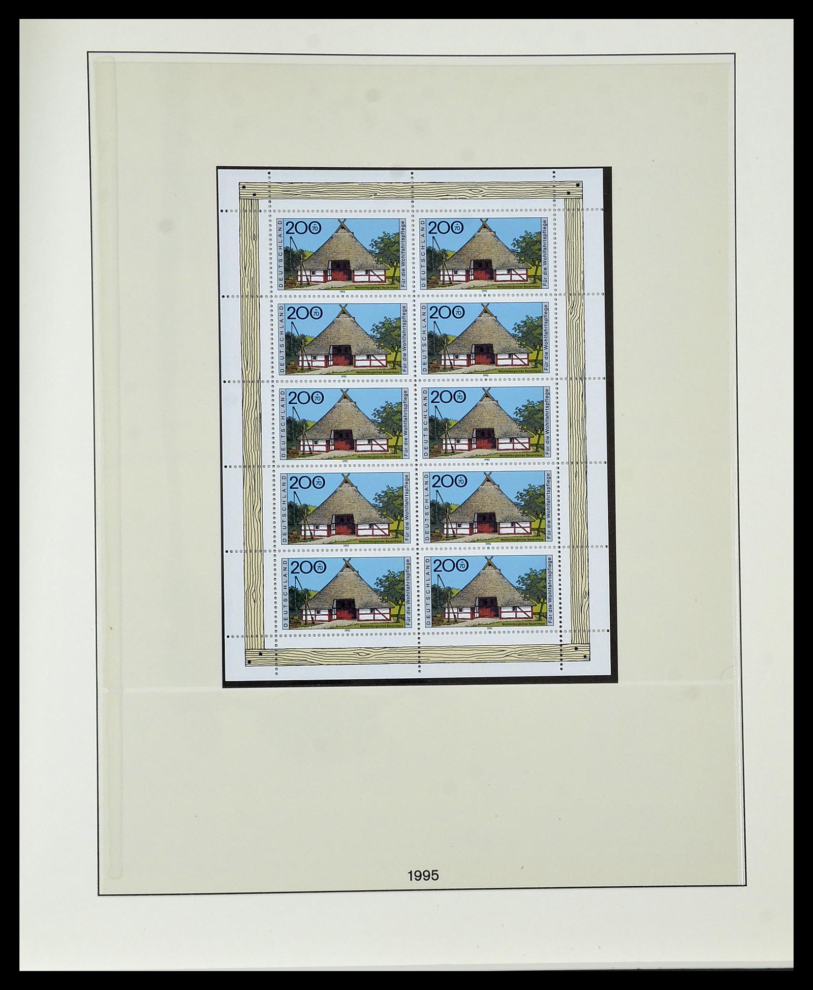 34456 048 - Postzegelverzameling 34456 Bundespost 1994-2000.