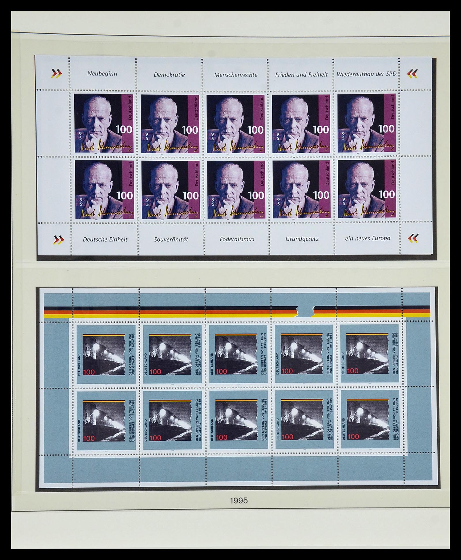 34456 049 - Postzegelverzameling 34456 Bundespost 1994-2000.