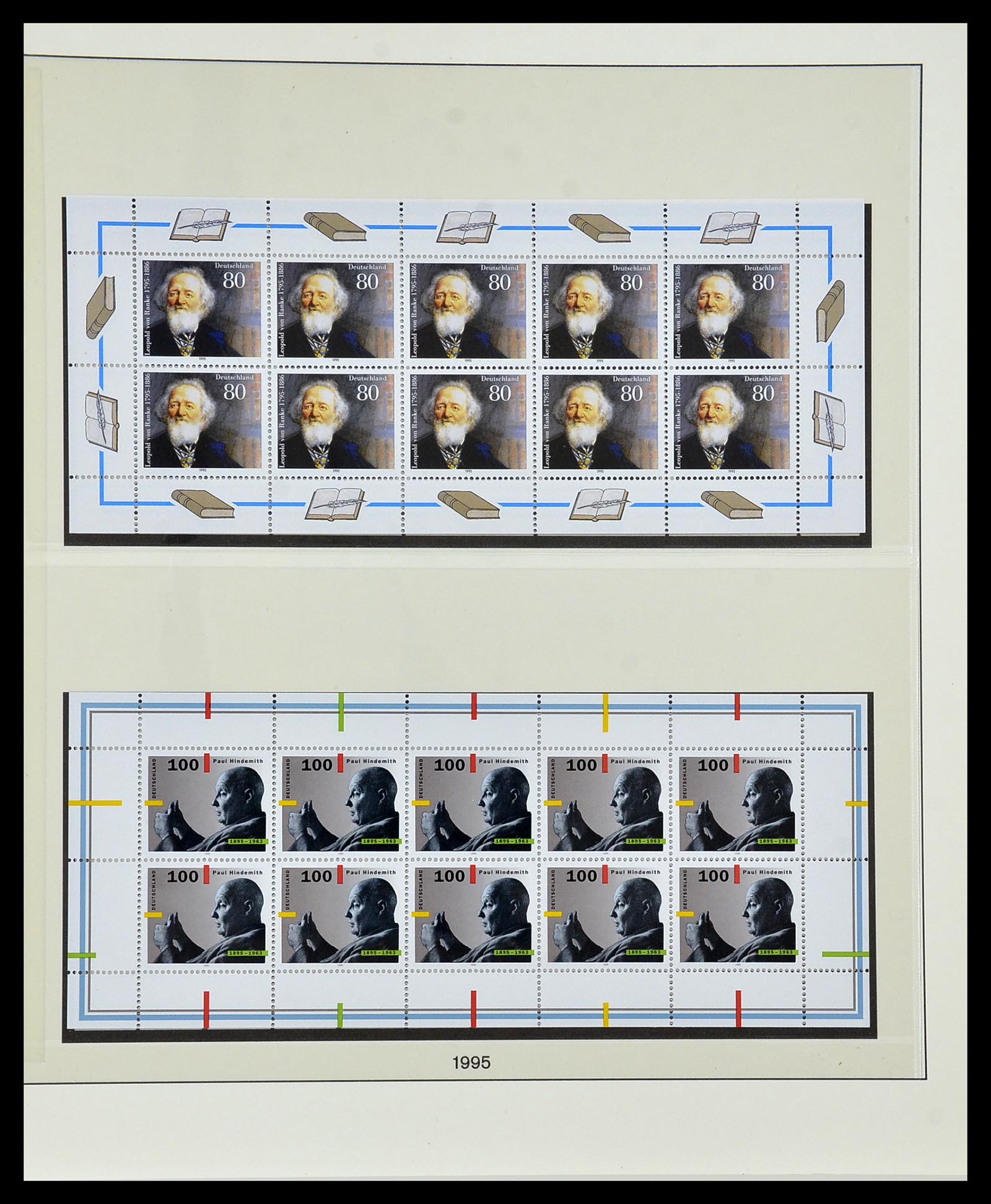 34456 050 - Stamp Collection 34456 Bundespost 1994-2000.