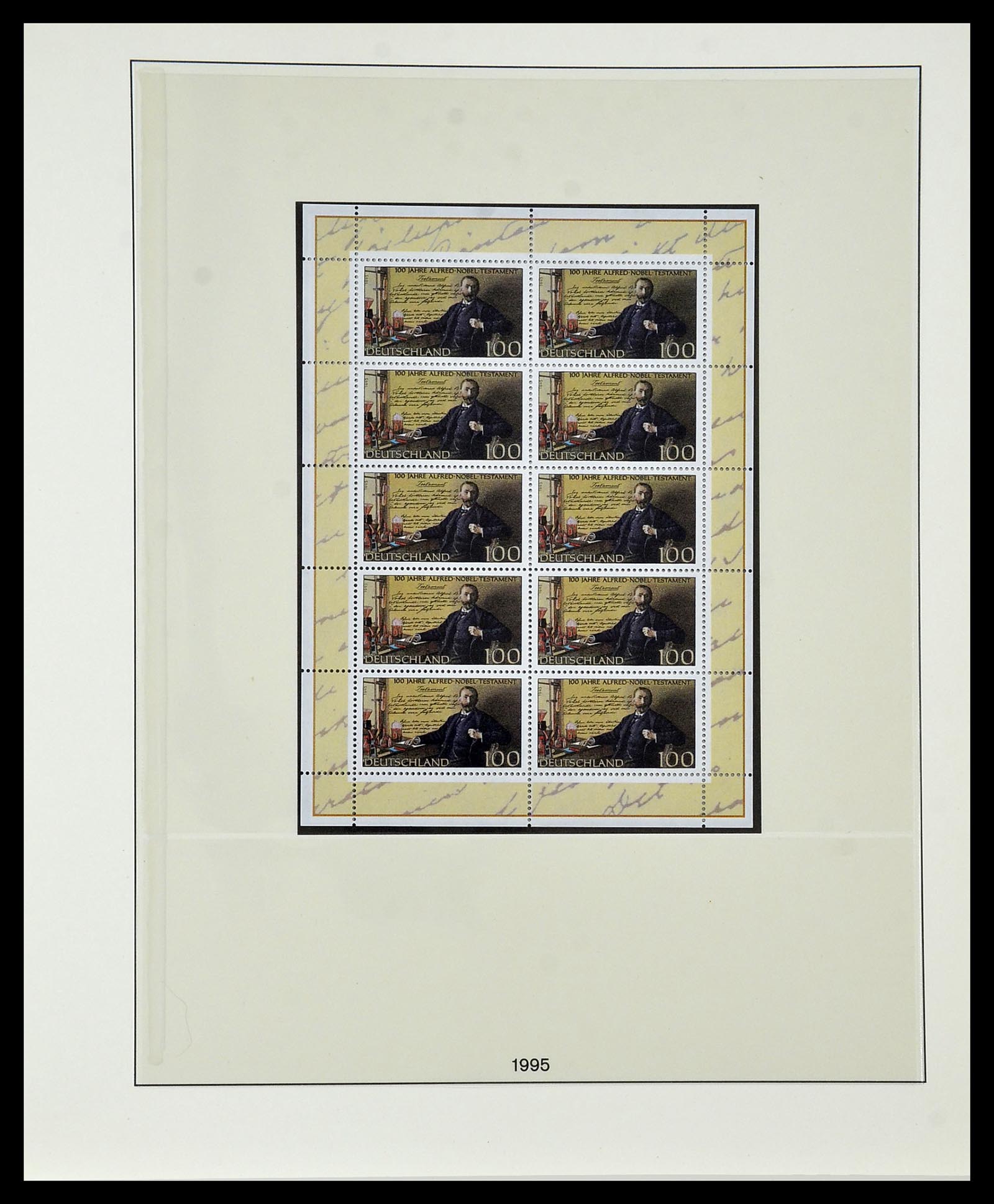 34456 051 - Postzegelverzameling 34456 Bundespost 1994-2000.