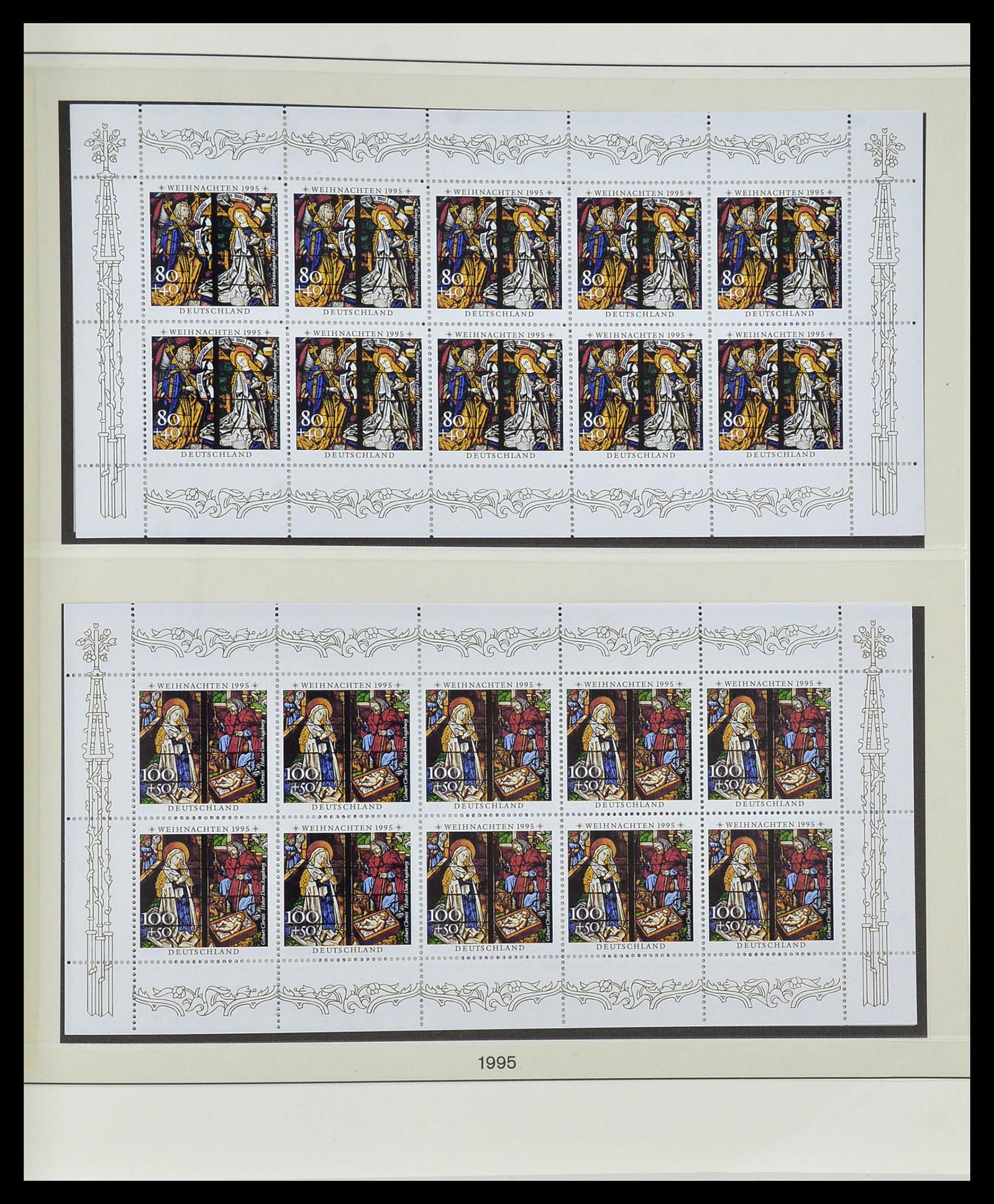 34456 053 - Postzegelverzameling 34456 Bundespost 1994-2000.