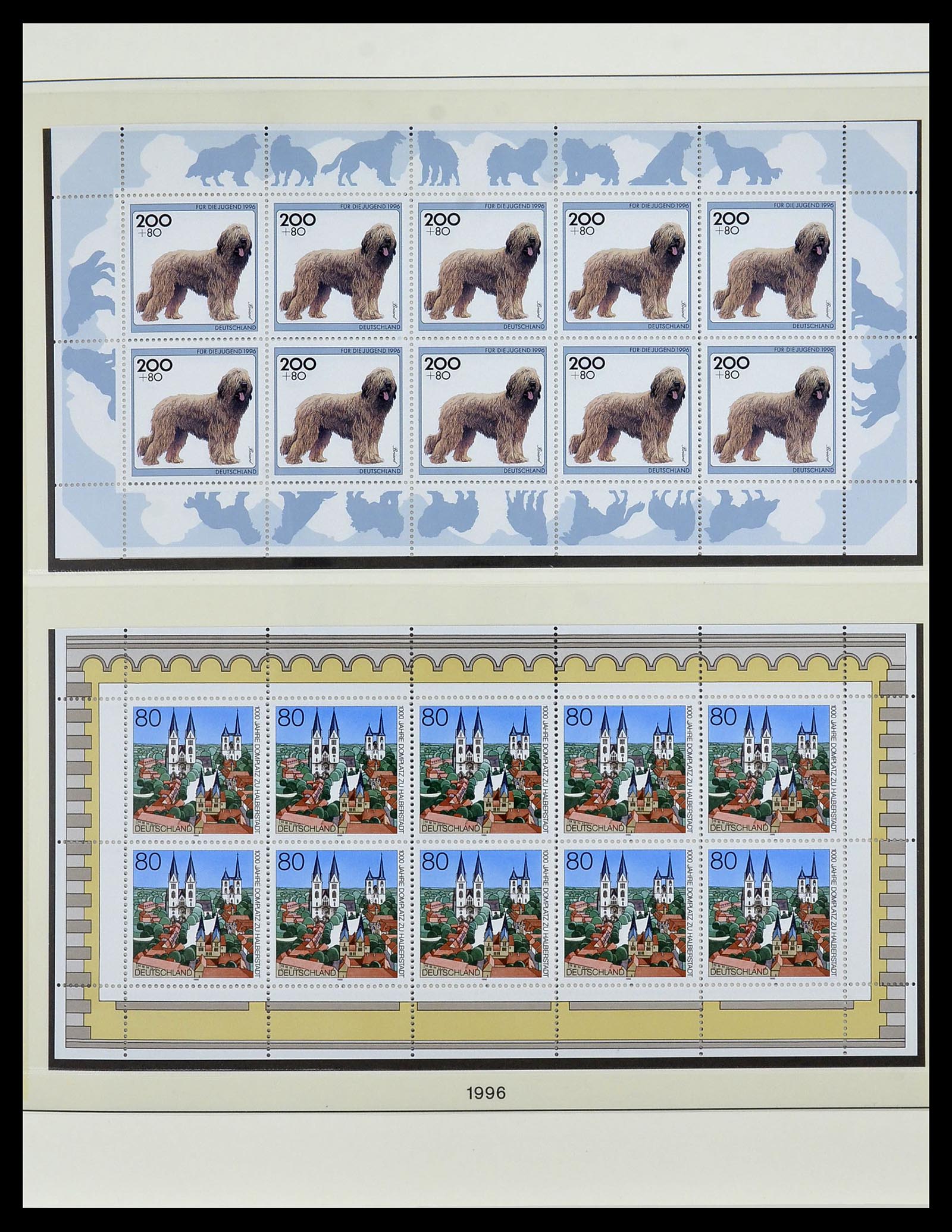 34456 059 - Postzegelverzameling 34456 Bundespost 1994-2000.