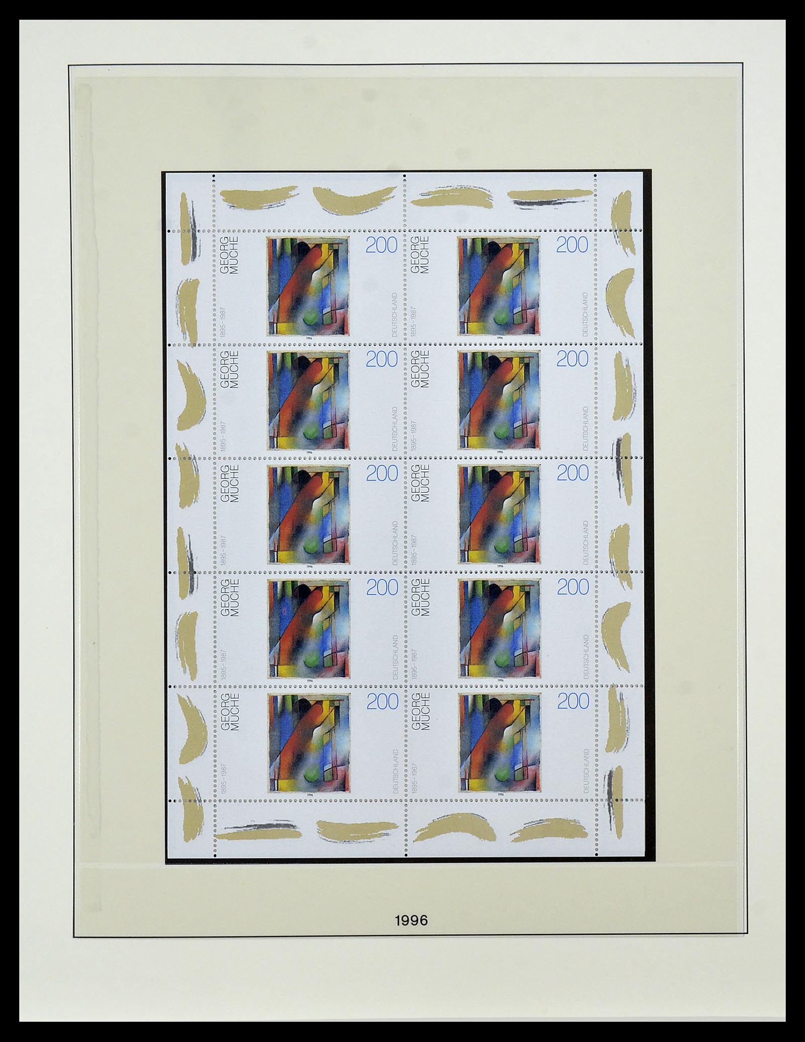 34456 062 - Postzegelverzameling 34456 Bundespost 1994-2000.